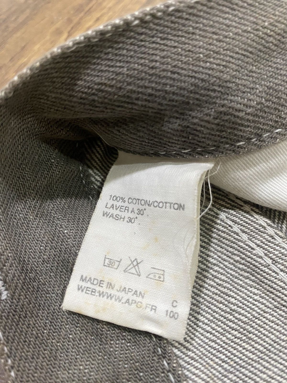 A.P.C. APC Selvedge Jeans 33x42 Size US 33 - 5 Thumbnail