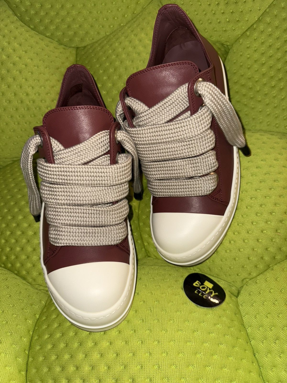 Rick Owens Rick Owen’s Jumbo Lace Sneakers Size US 8 / EU 41 - 9 Thumbnail