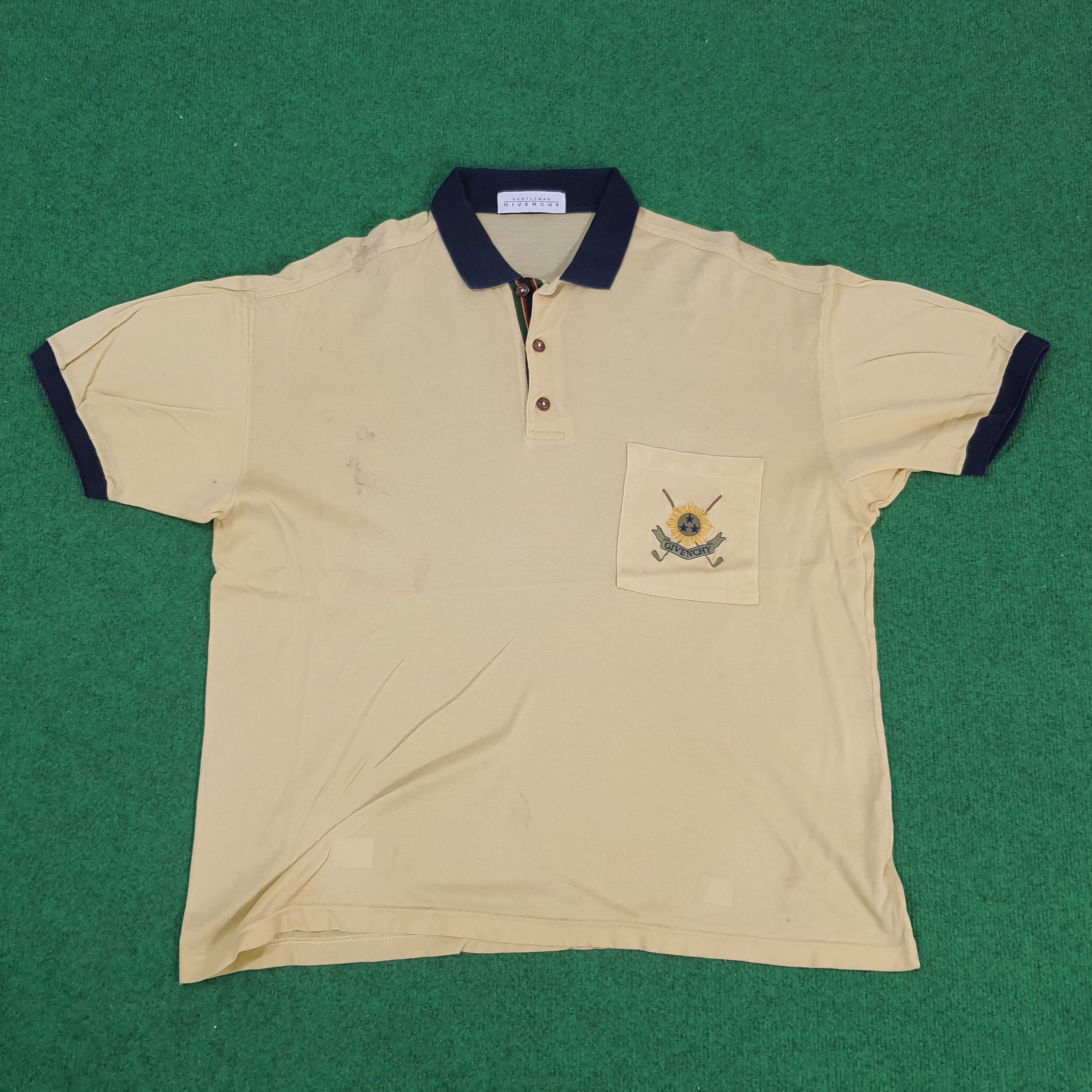 Vintage Givenchy Designer Polo Shirt
