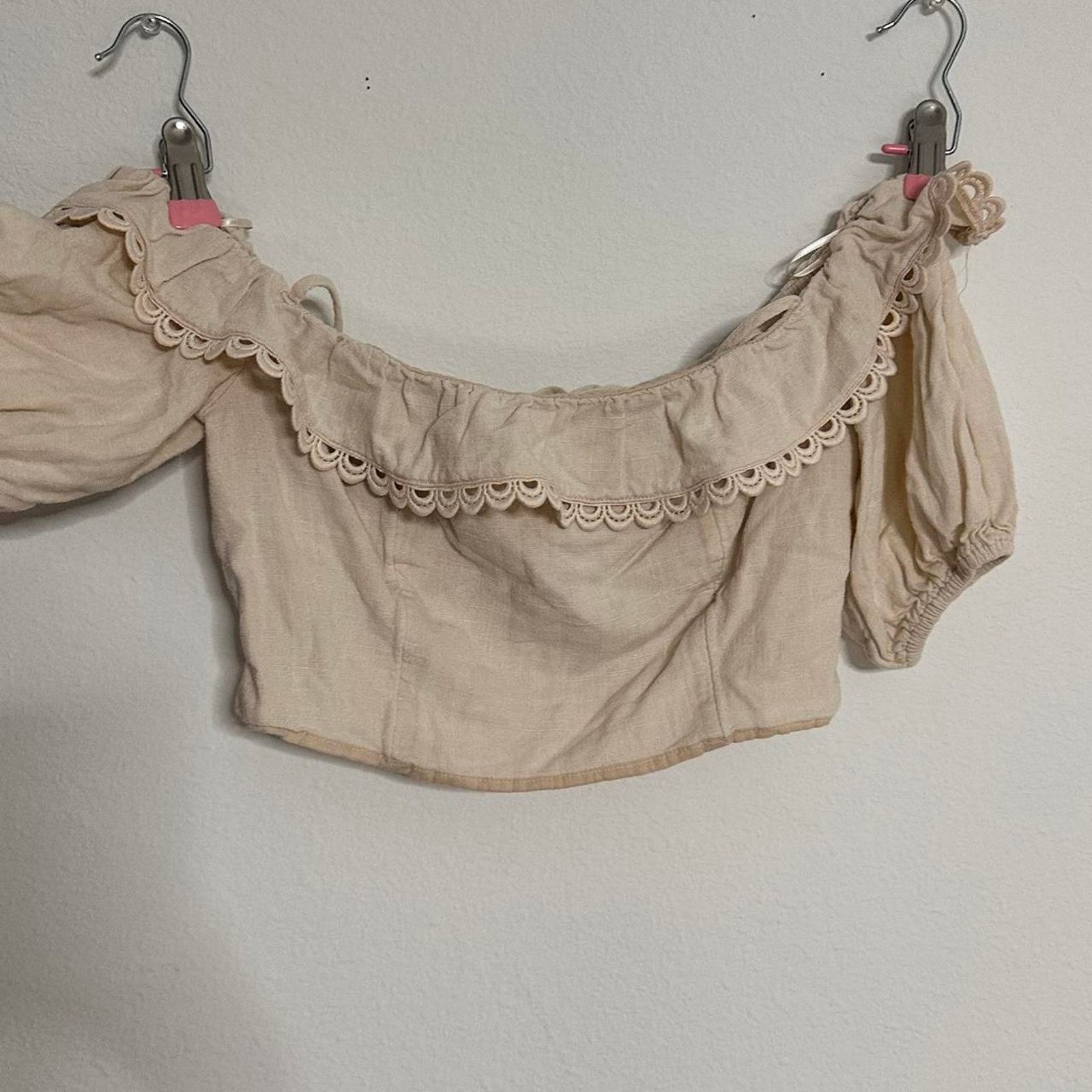Express Express Vintage Size S Boho Cropped Top Perfect For Summer Size S / US 4 / IT 40 - 1 Thumbnail