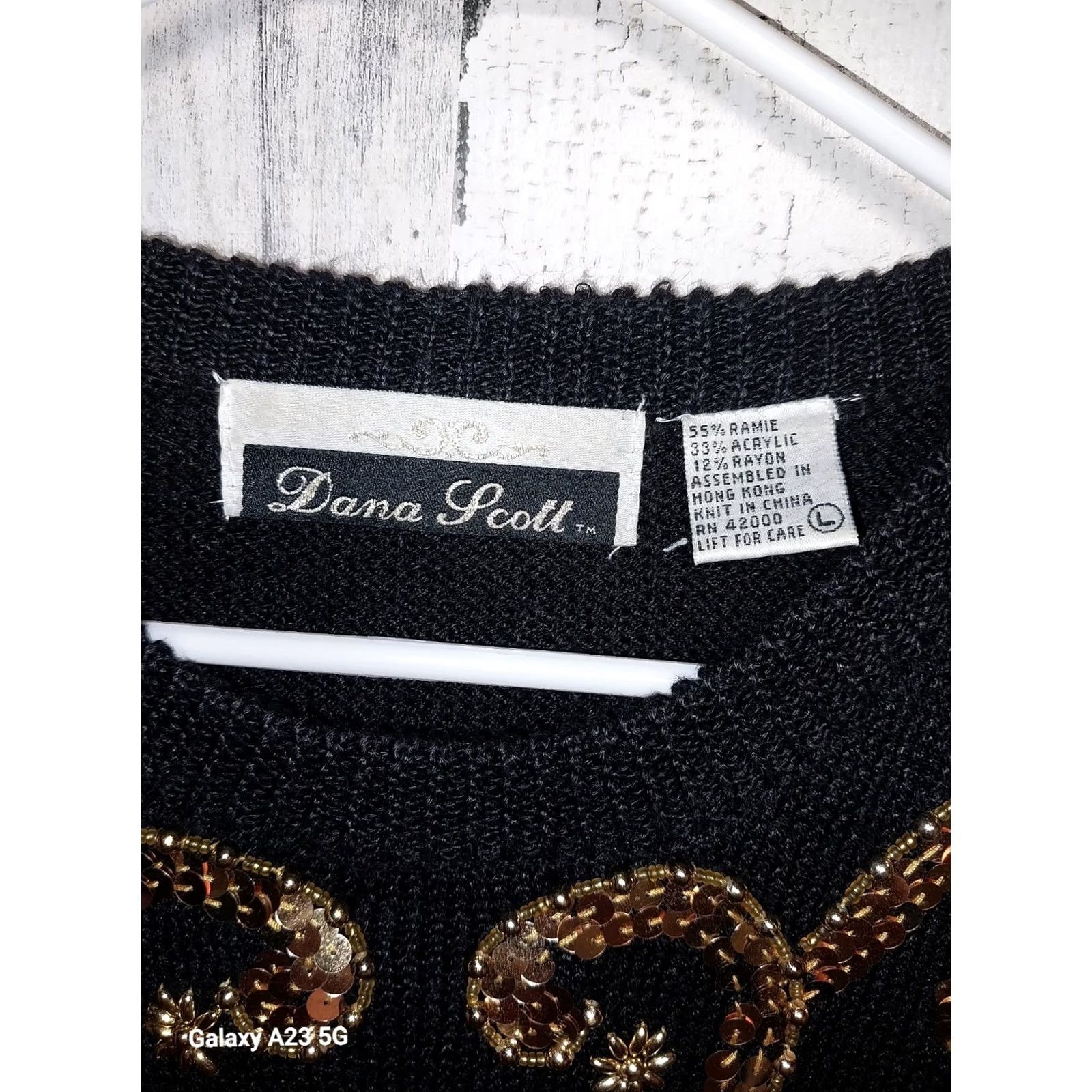 Vintage VINTAGE Donna Scott Sweater Size L / US 10 / IT 46 - 4 Thumbnail