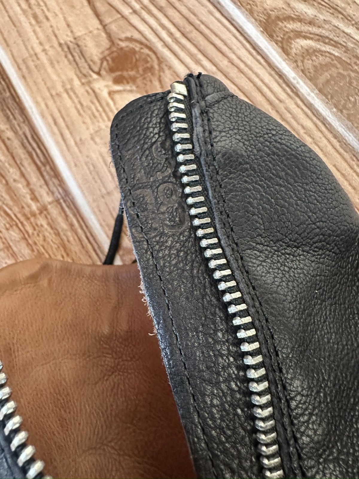 A.S.98 AS 98 Air Step Black Leather Side Zip Boots like Rick Owens Size US 11 / EU 44 - 16 Thumbnail