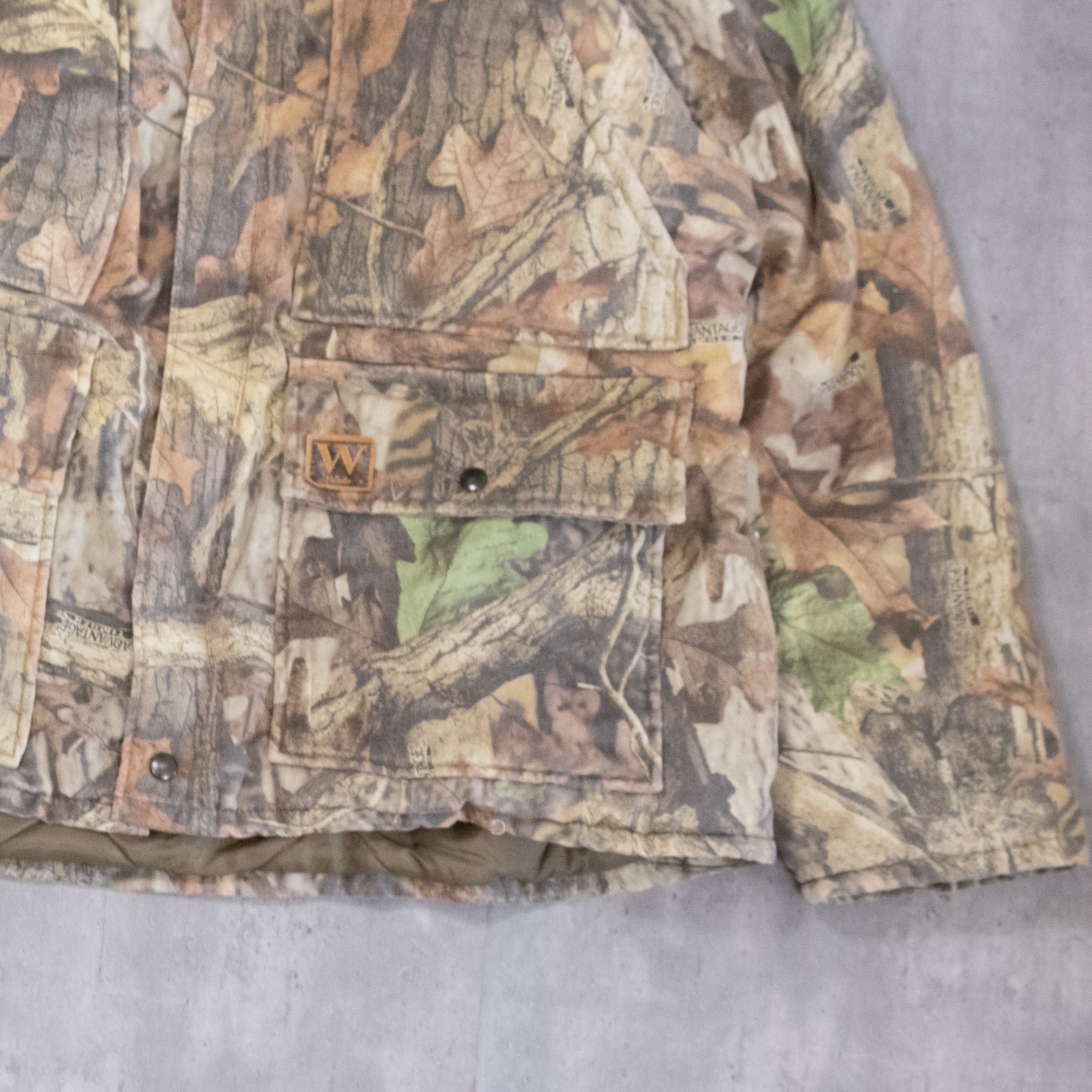 Realtree Vintage 1990’s Wall’s Real Tree Puffer Chore Coat Jacket Size US XXL / EU 58 / 5 - 3 Thumbnail