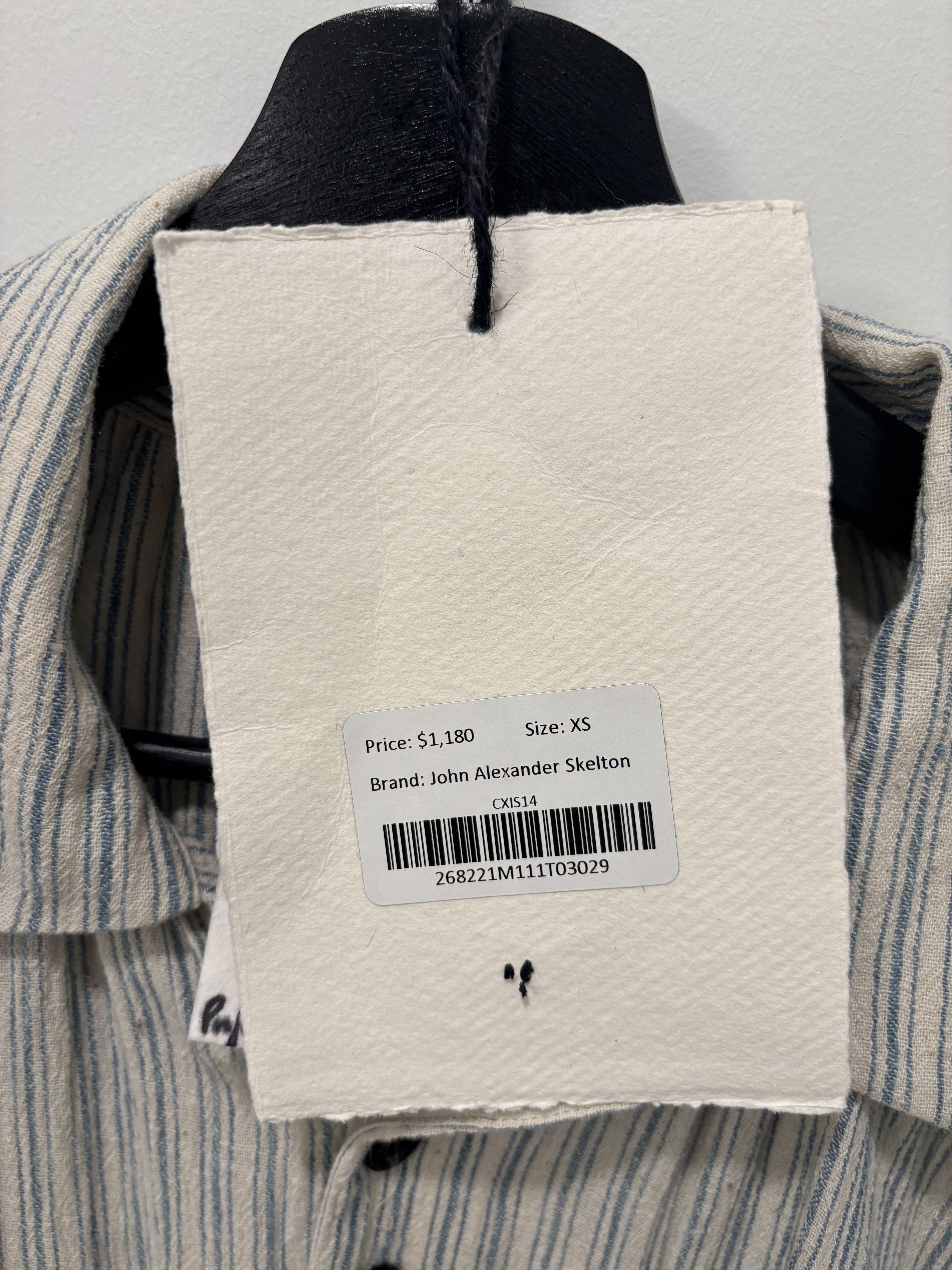 John Alexander Skelton Long sleeve button up shirt Size US XS / EU 42 / 0 - 4 Thumbnail