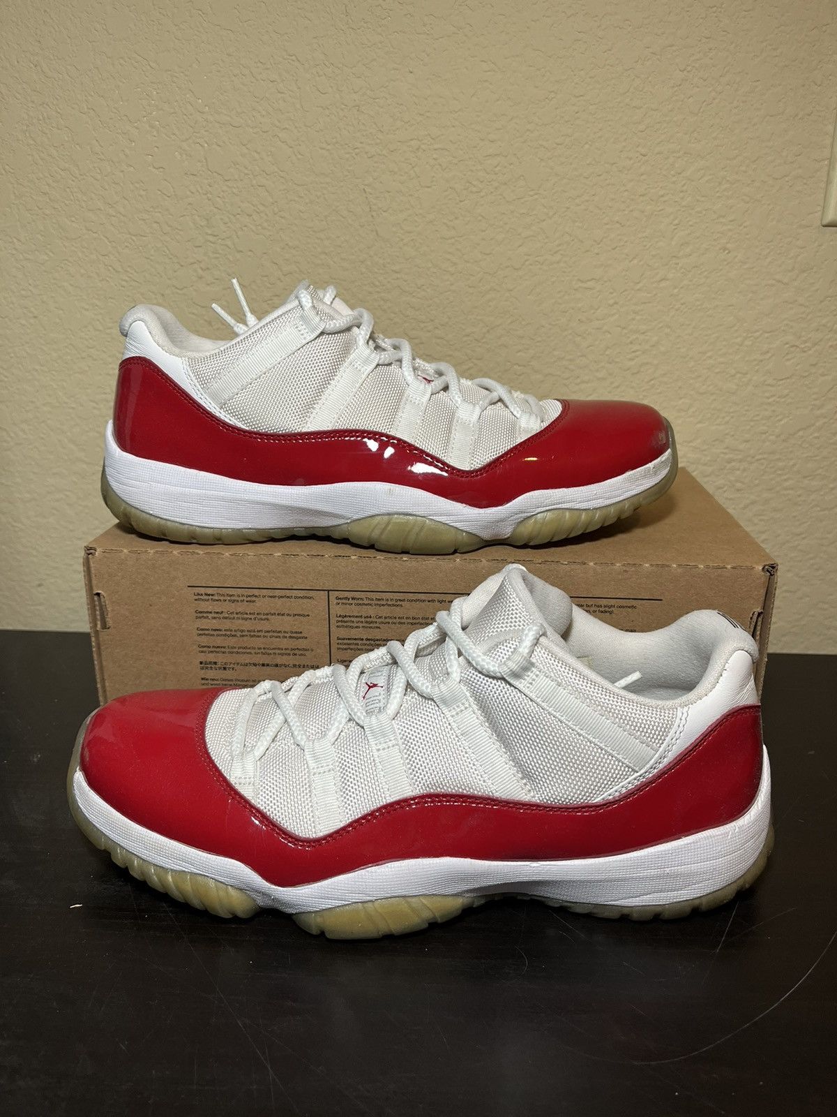 Size 10 Air Jordan XI 11 Retro 2016 Cherry 📦FAST SHIPPING📦