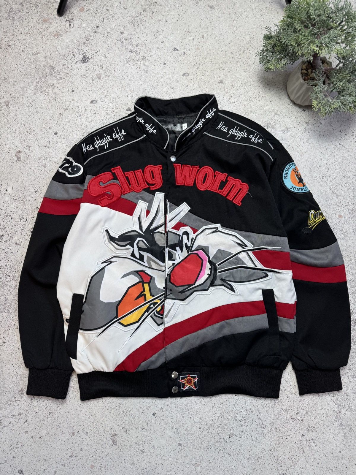 NASCAR Looney Tunes Tweety Sylvester Bomber Light jacket F1 Racing Size US M / EU 48-50 / 2 - 2 Thumbnail