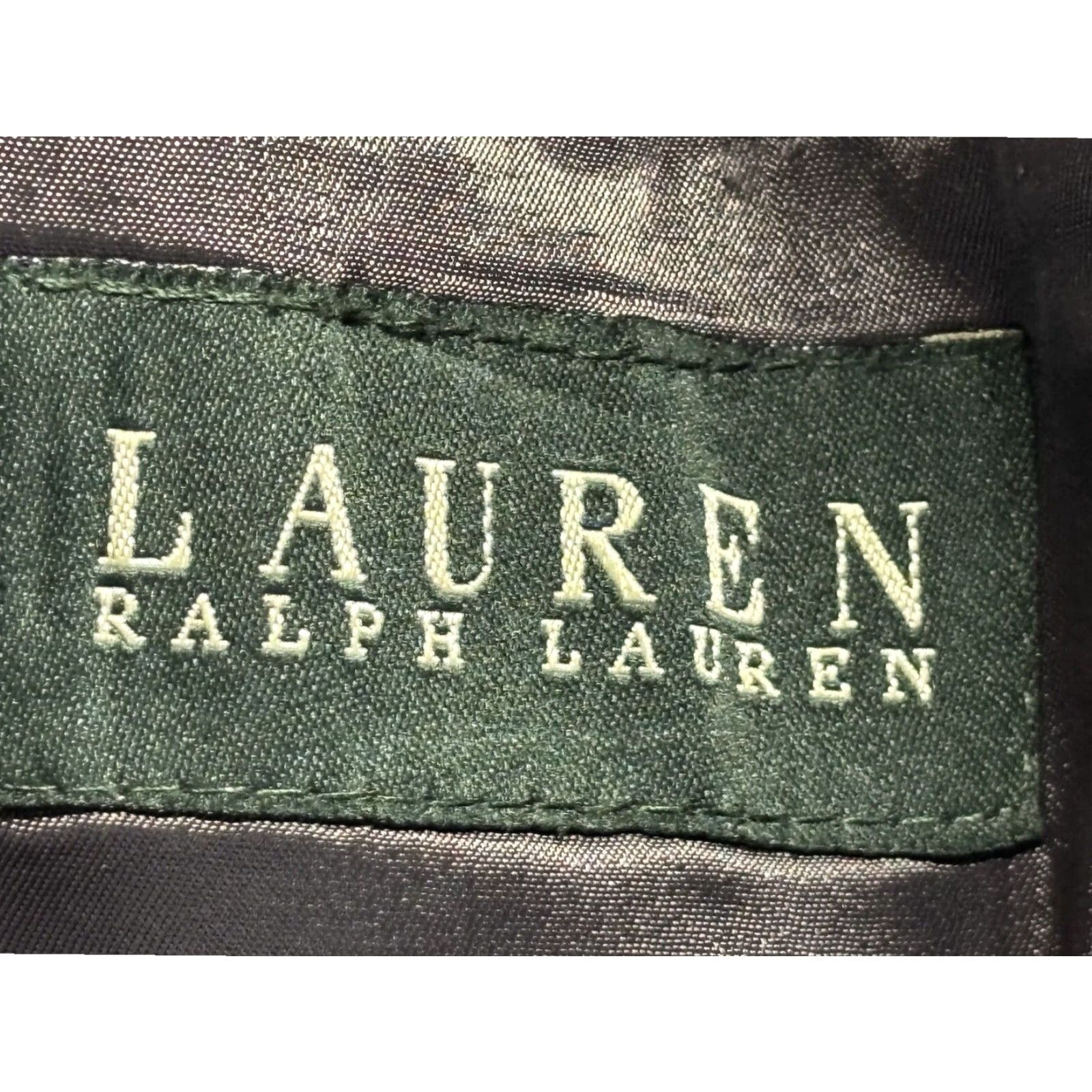 Ralph Lauren Lauren Ralph Lauren Mens Blazer Jacket 42L Grey Blue Glen Plaid Wool Business Fall Winter Size 42L - 7 Thumbnail