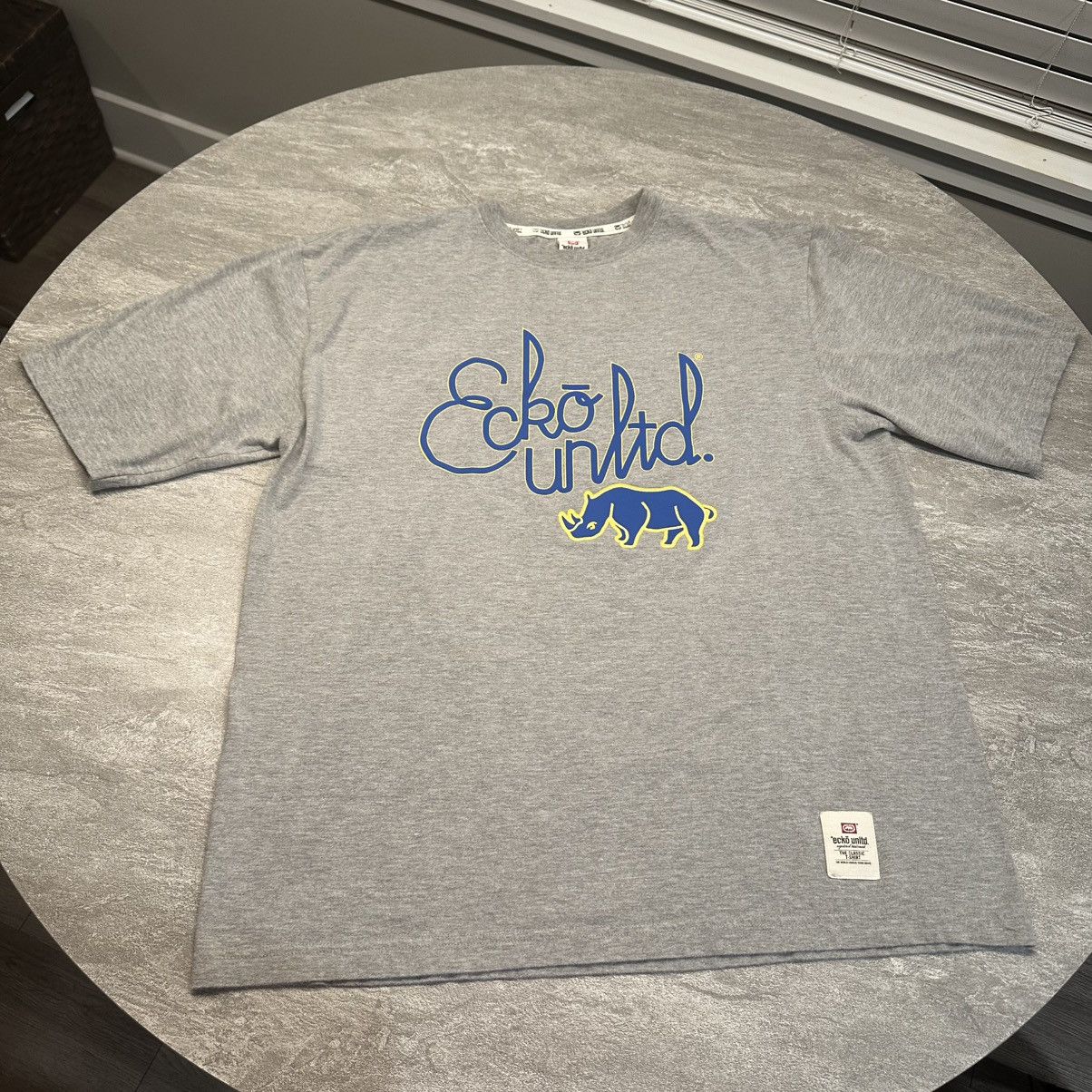 Ecko Unltd. × Vintage Vintage Y2K ECKO Unltd Unlimited Shirt 1972 HIP HOP SKATER Size US L / EU 52-54 / 3 - 1 Thumbnail