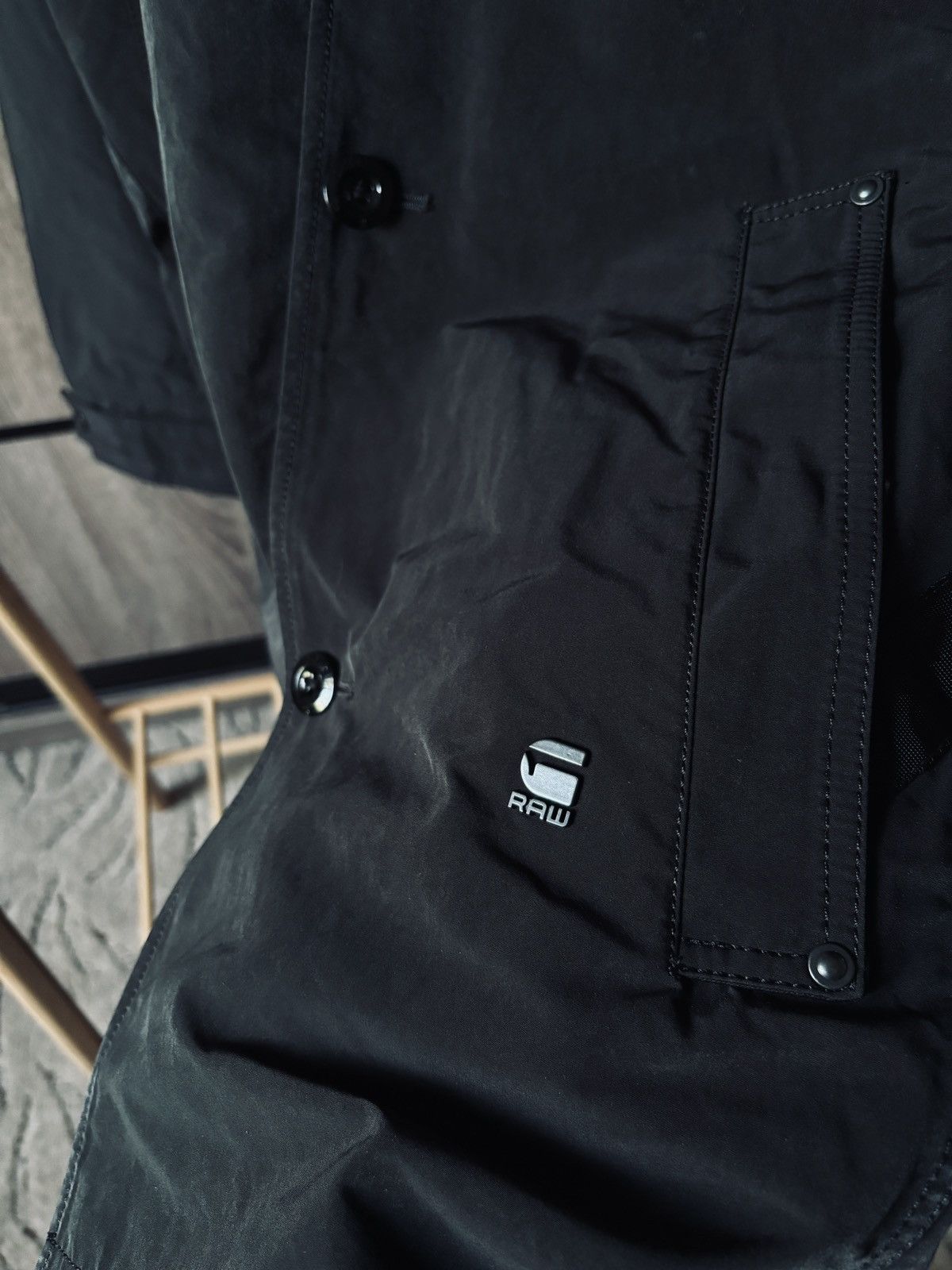 G-Star G-Star Jacket Japanese style Utility black Trench Size US L / EU 52-54 / 3 - 6 Thumbnail
