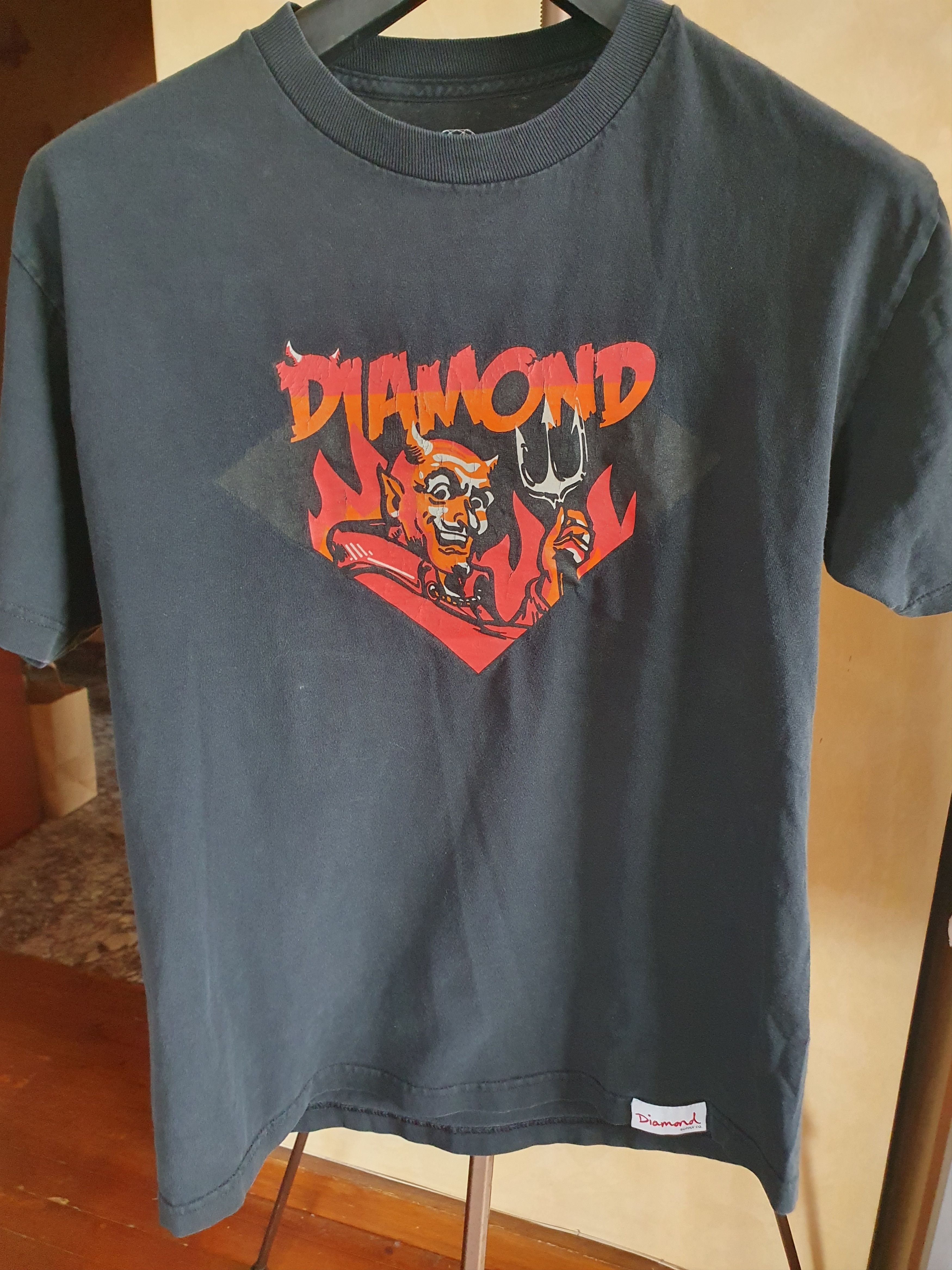 Diamond Supply Co. × Vintage Diamond Supply Co See You Soon Devil Double Sided tee Size US M / EU 48-50 / 2 - 1 Thumbnail