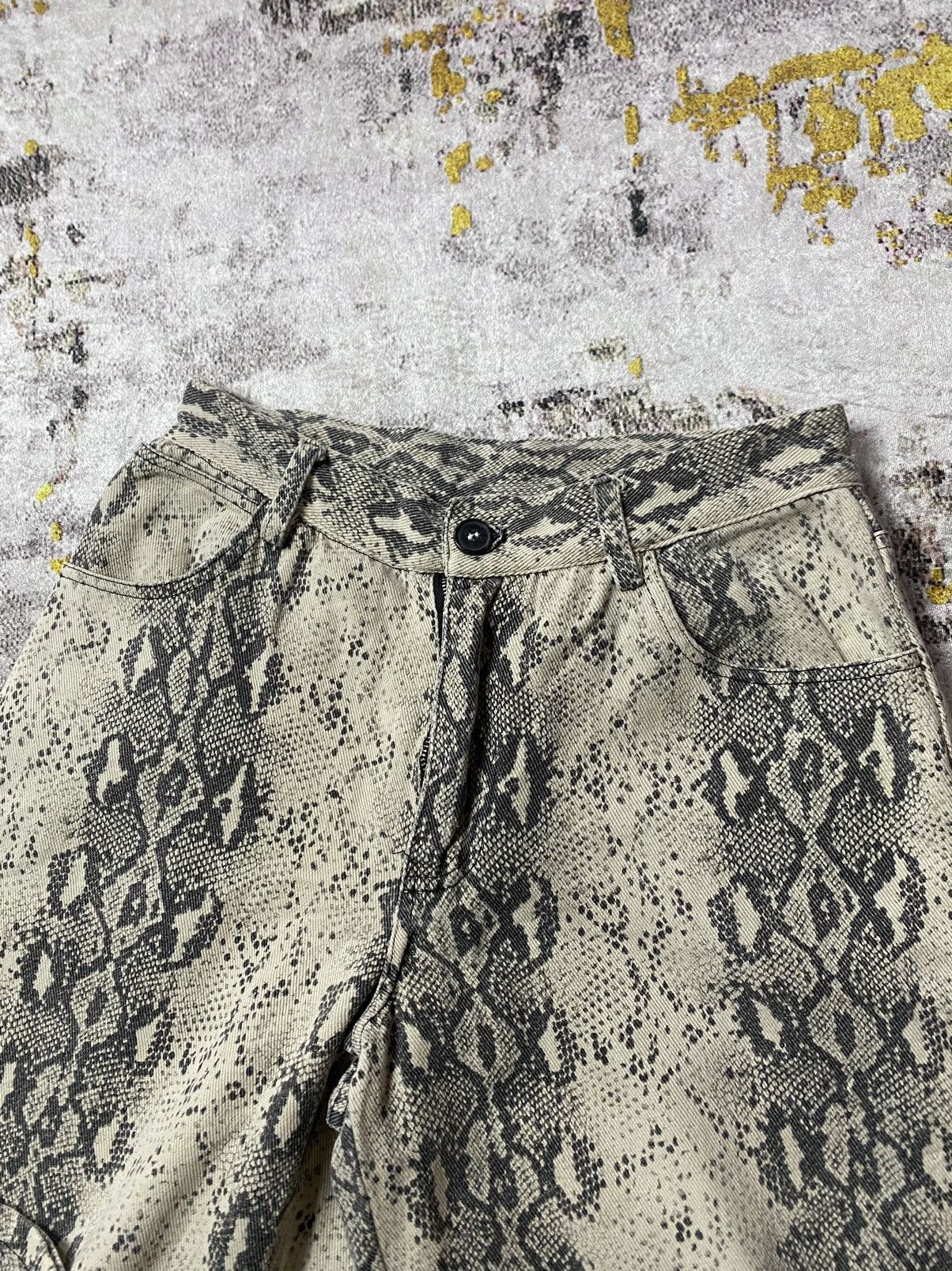 If Six Was Nine Japanese elevator Snakeskin Size 26" / US 2 / IT 38 - 4 Thumbnail