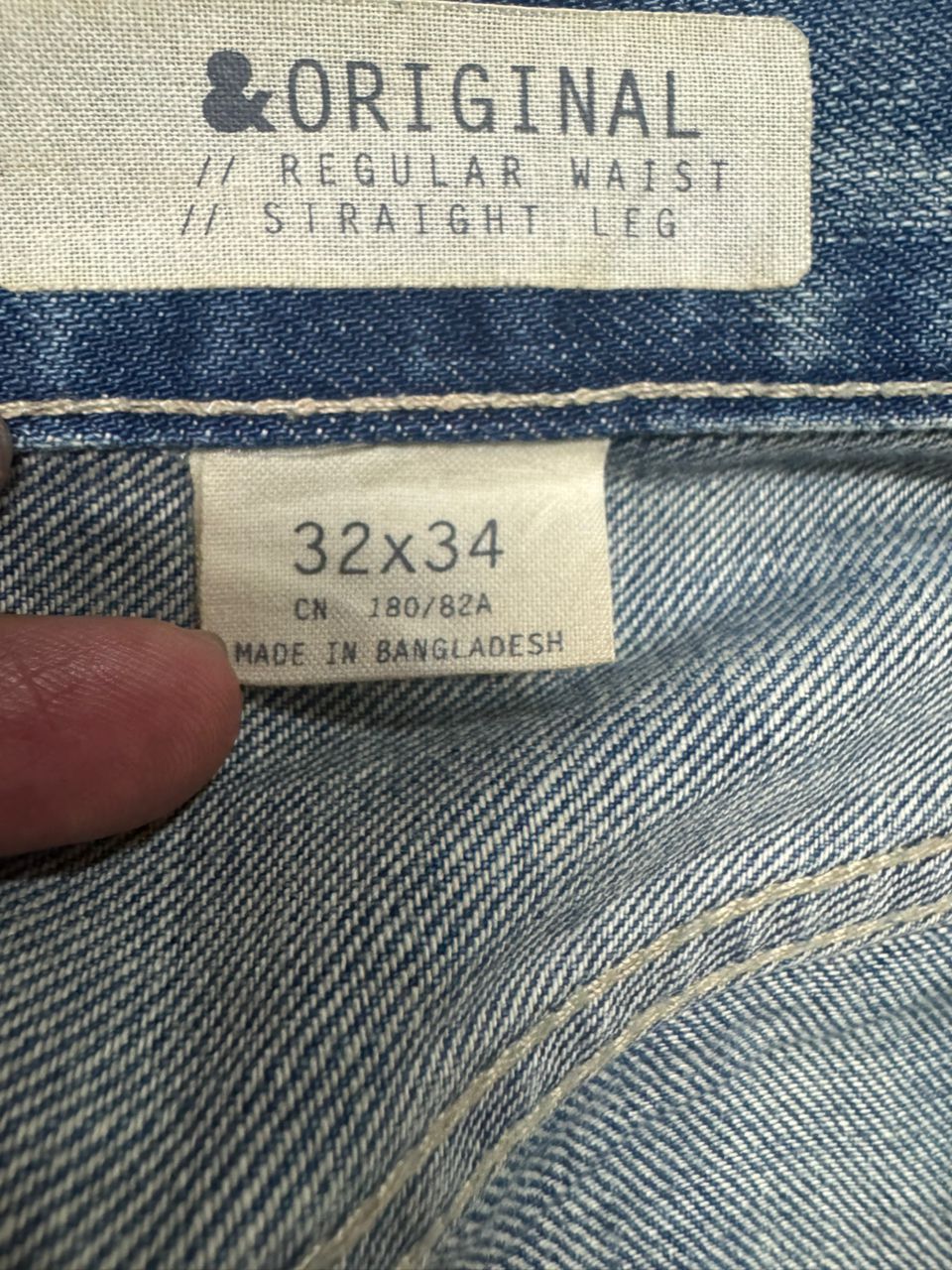 Tornado Mart INSANE Vintage Jeans Straight Leg Rusty Mudwash Distressed Size US 33 - 9 Thumbnail