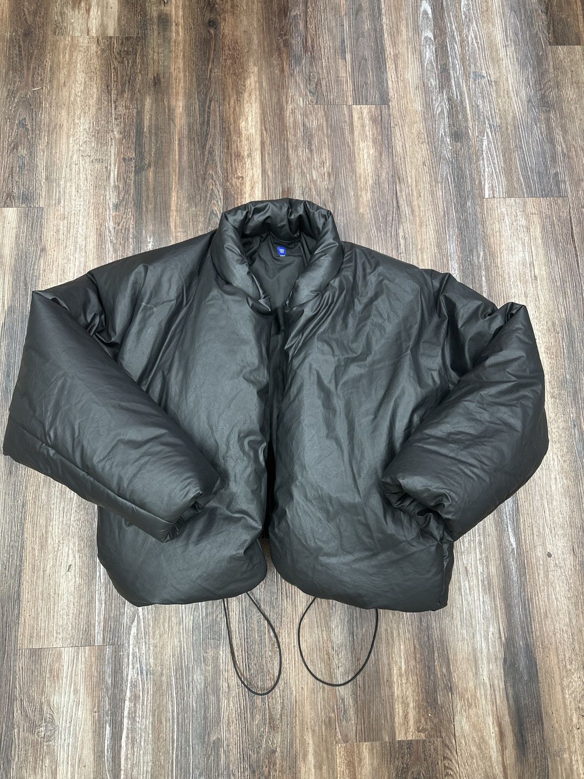 image of Yeezy Gap Round Jacket in Black, Men's (Size Medium)