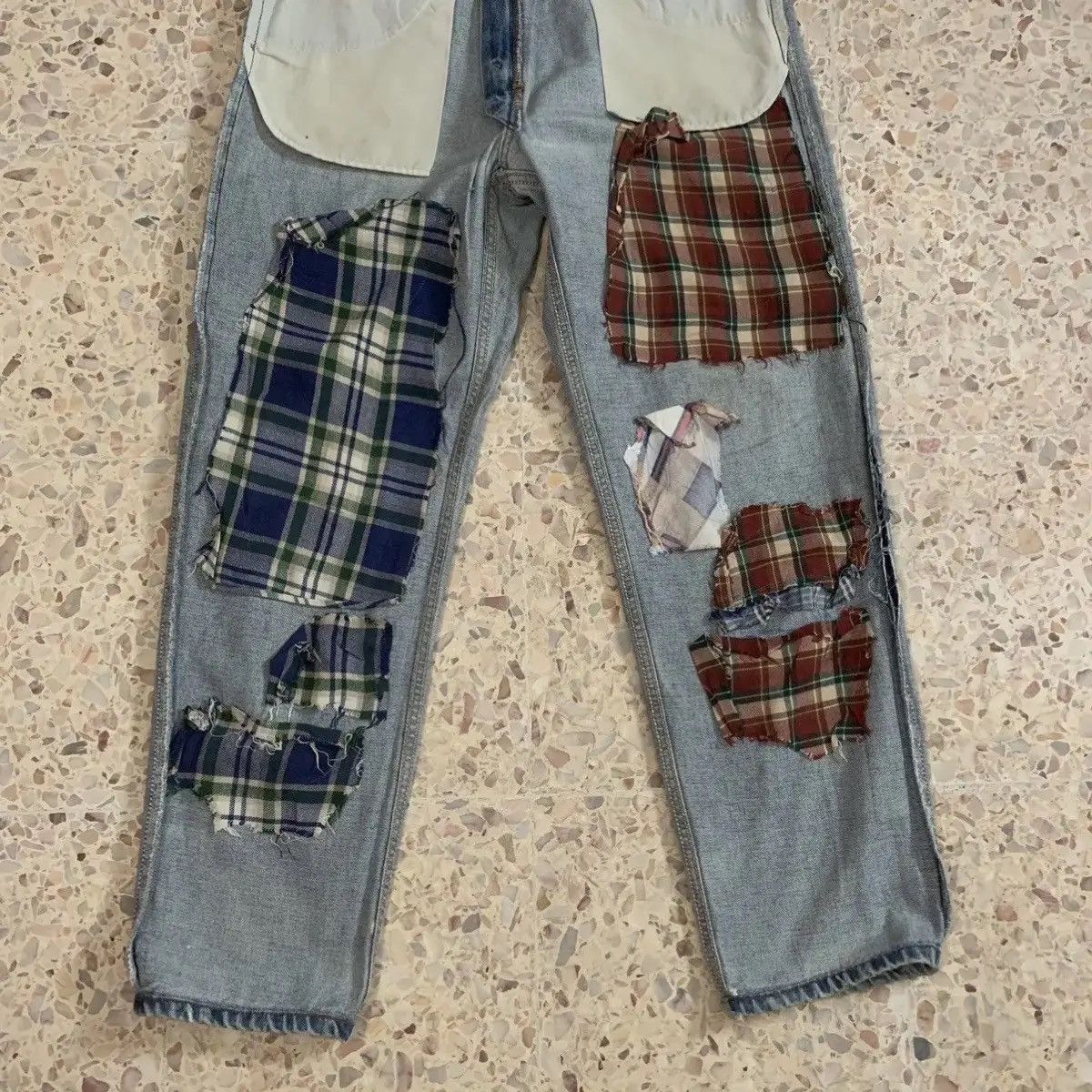 Levi's Levi’s 550 Jeans Ripped Denim Levis Light Wash Pants Size US 32 / EU 48 - 10 Thumbnail