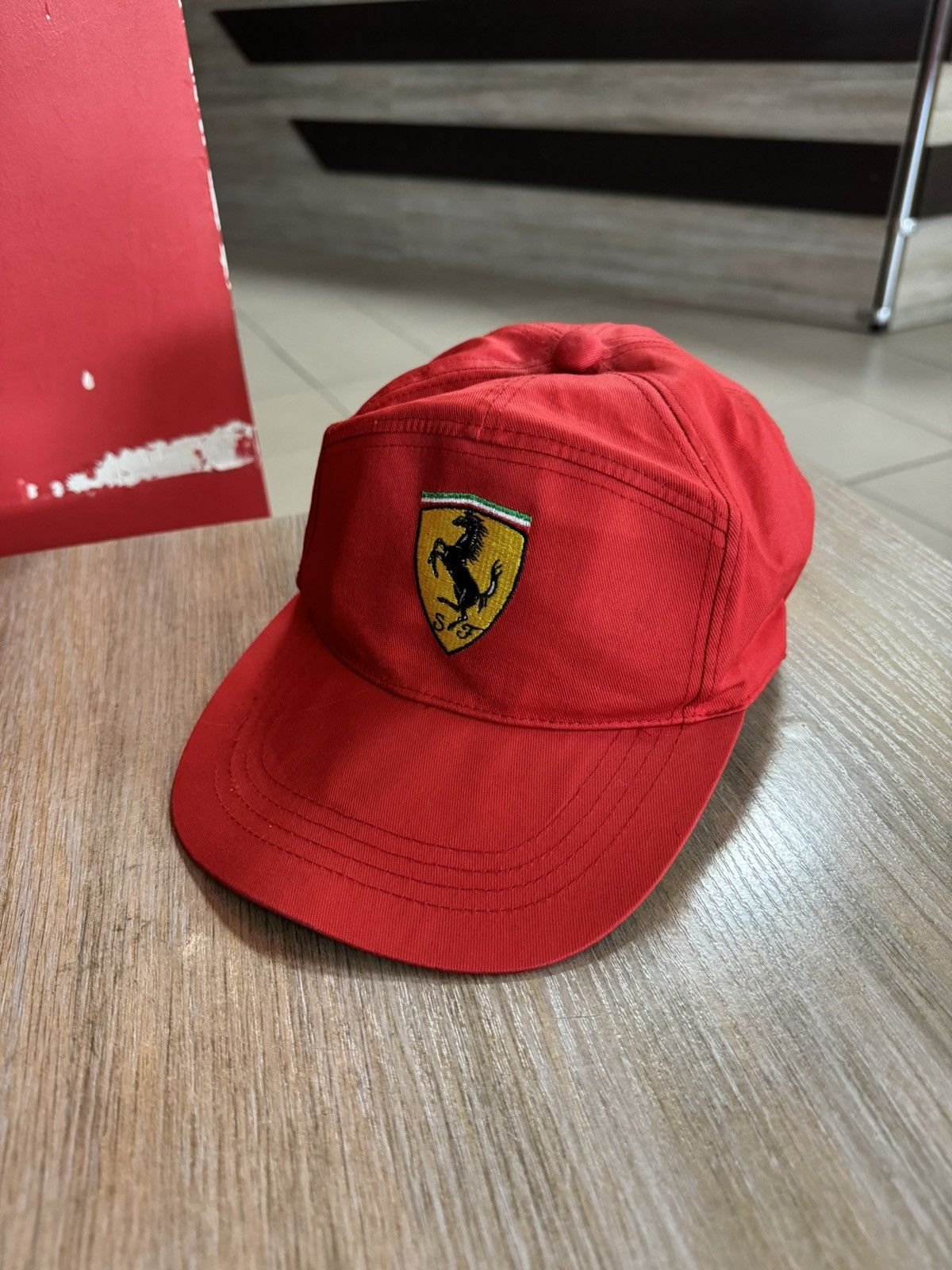 Ferrari × Marlboro Classics Ferrari Formula 1 Marlboro Vintage Raxing Red Cap Size ONE SIZE - 3 Thumbnail