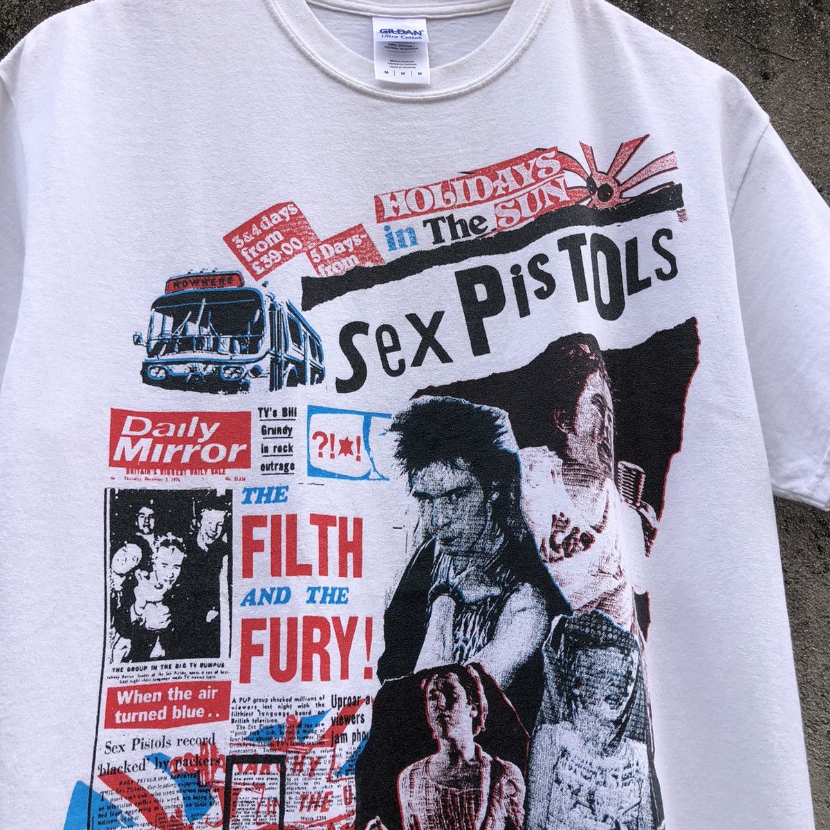 Band Tees 🔥Sex Pistols T-Shirt Size US M / EU 48-50 / 2 - 2 Thumbnail