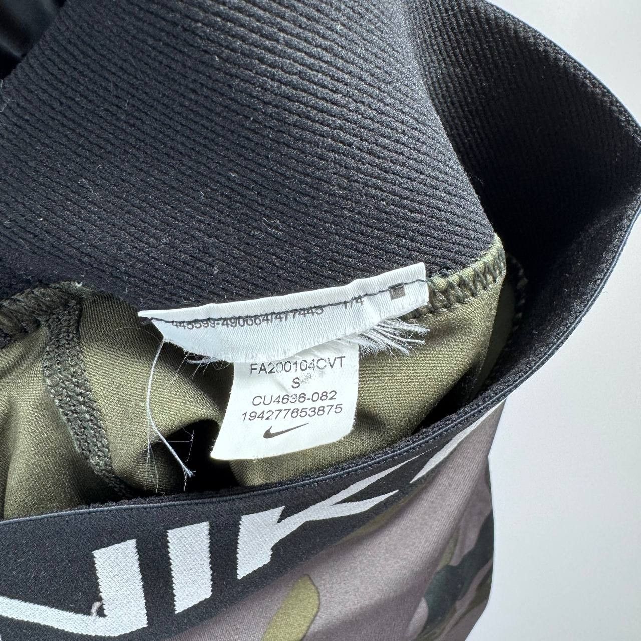 Nike Nike Pro Compression Shorts Camo Green Training Womens Sz S Size 36" / US 14 / IT 50 - 5 Thumbnail