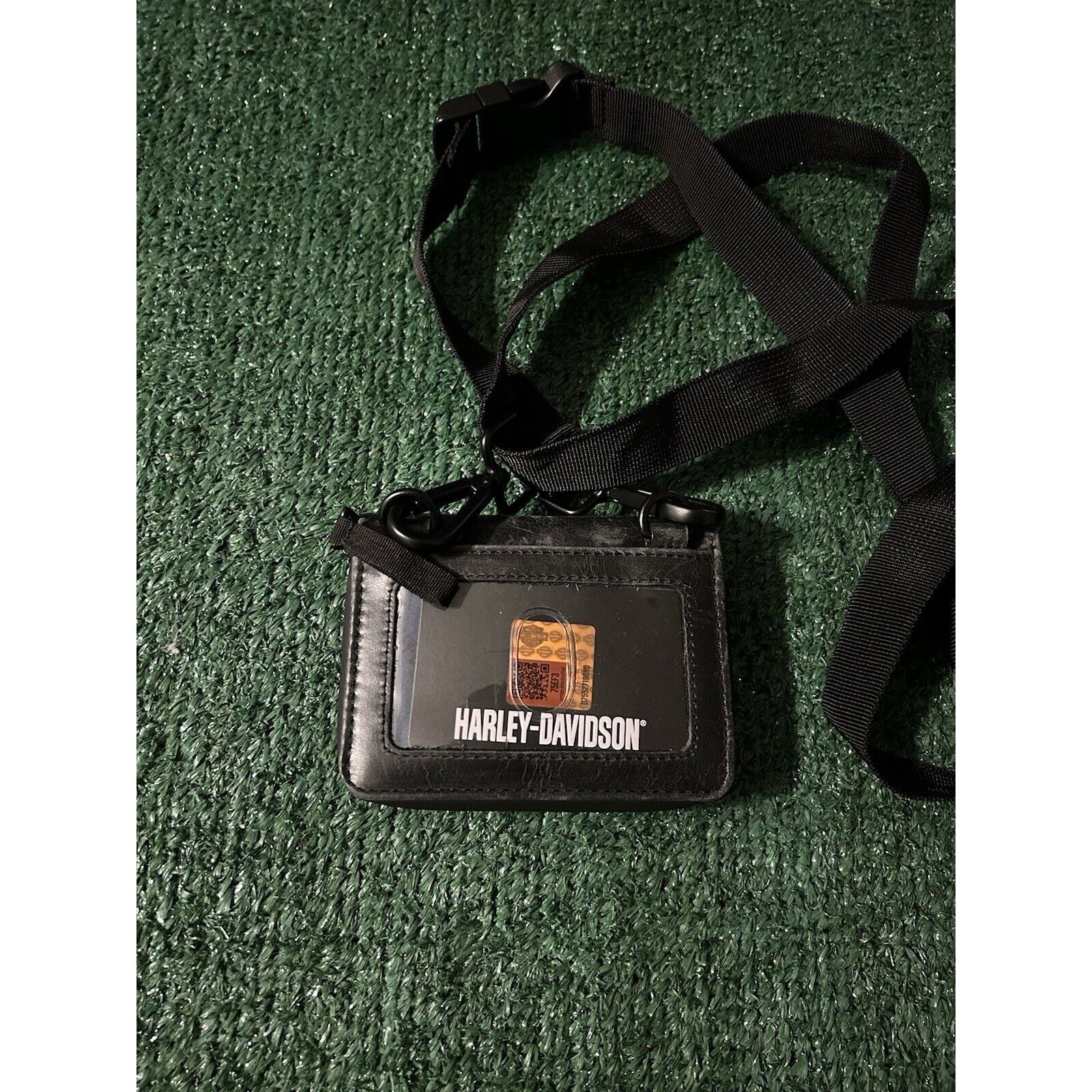 Vintage Harley Davidson Genuine Leather Wallet Size ONE SIZE - 4 Thumbnail