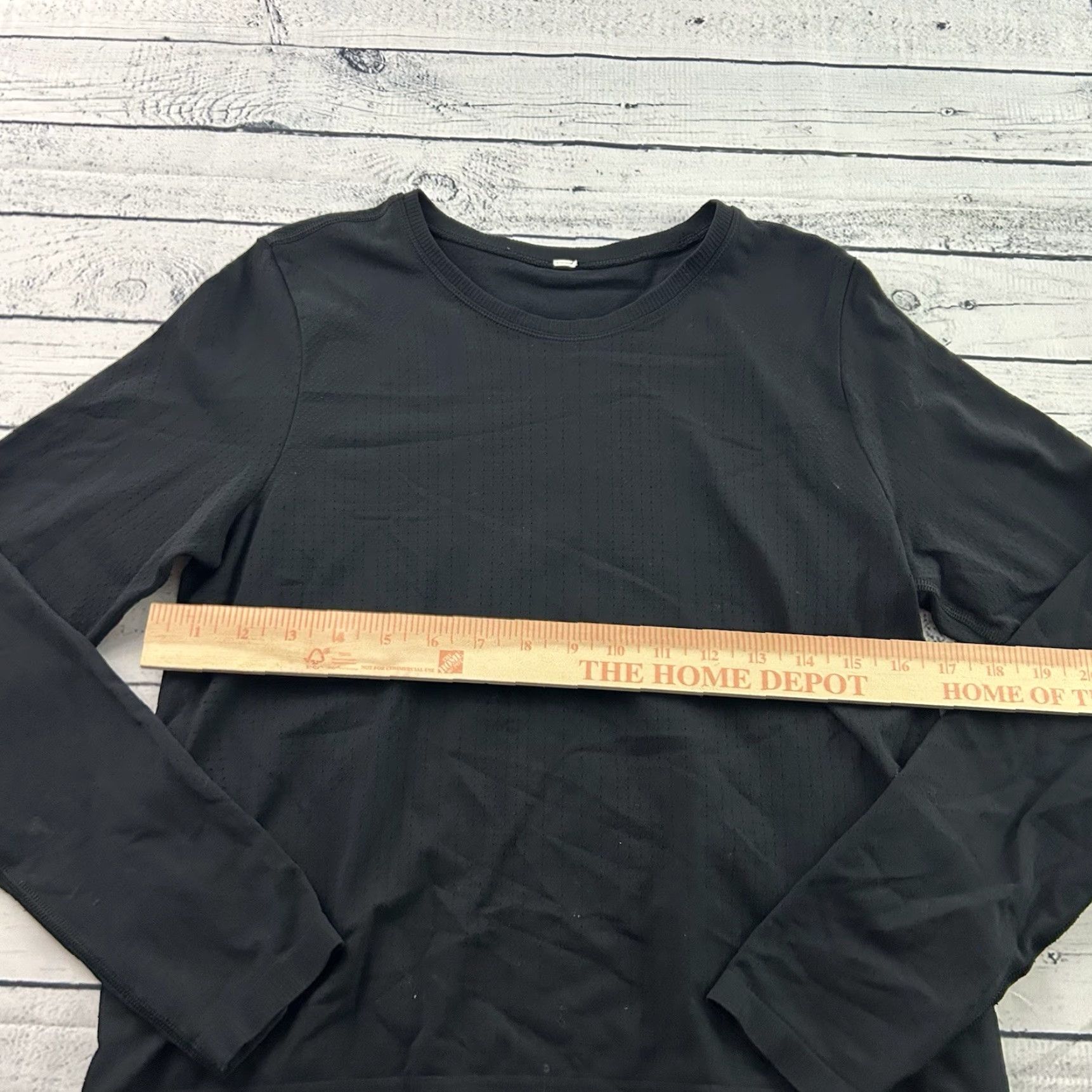Athleta Athleta Speedlight Seamless Long Sleeve Top Women's L Black Shirt Womens Athletic Long Sleeve T-Shirt Black Size L / US 10 / IT 46 - 3 Thumbnail