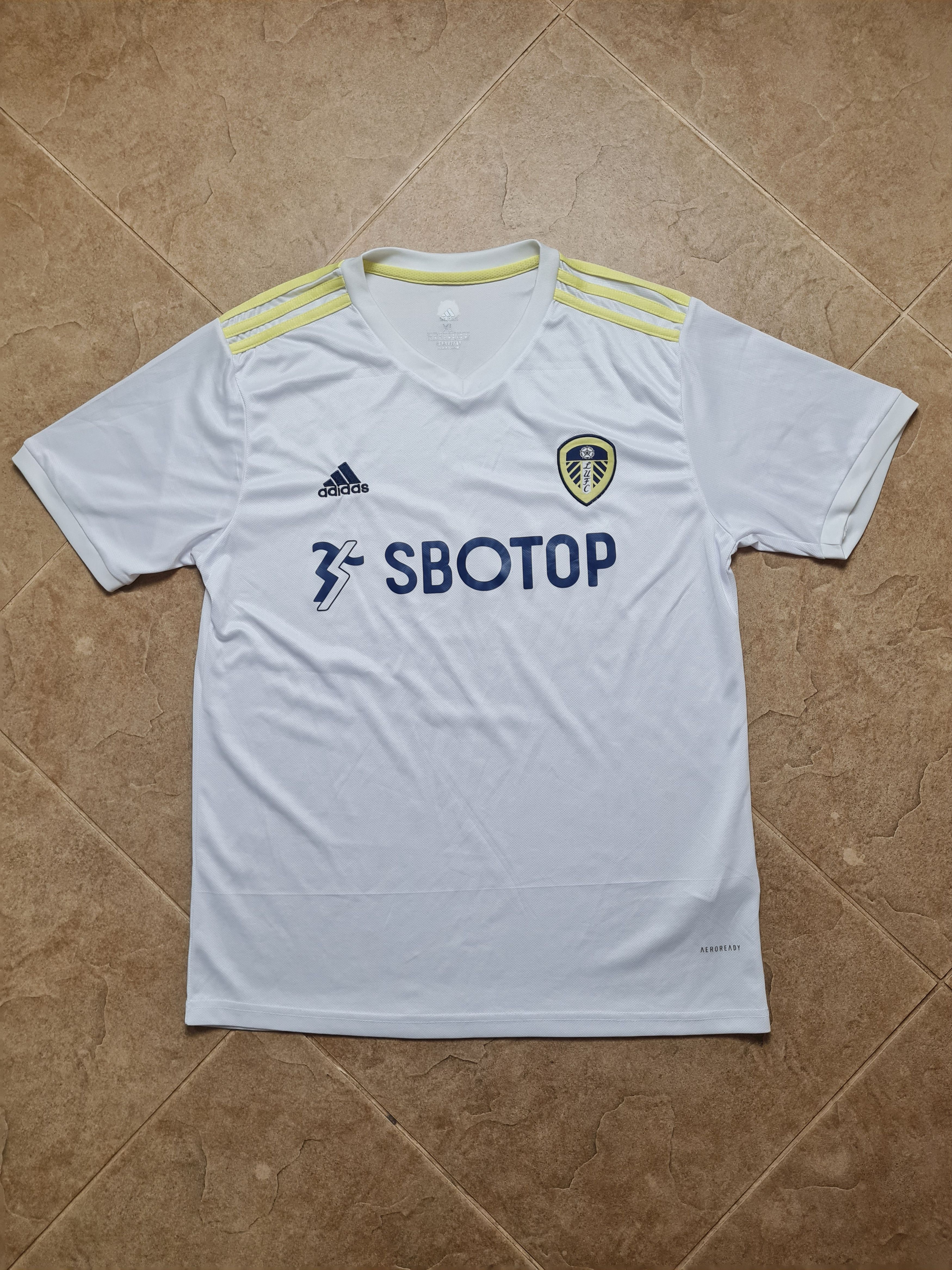 Adidas Jersey Leeds United Home Soccer shirt 2021/2022 Adidas Sz XL Size US XL / EU 56 / 4 - 1 Thumbnail