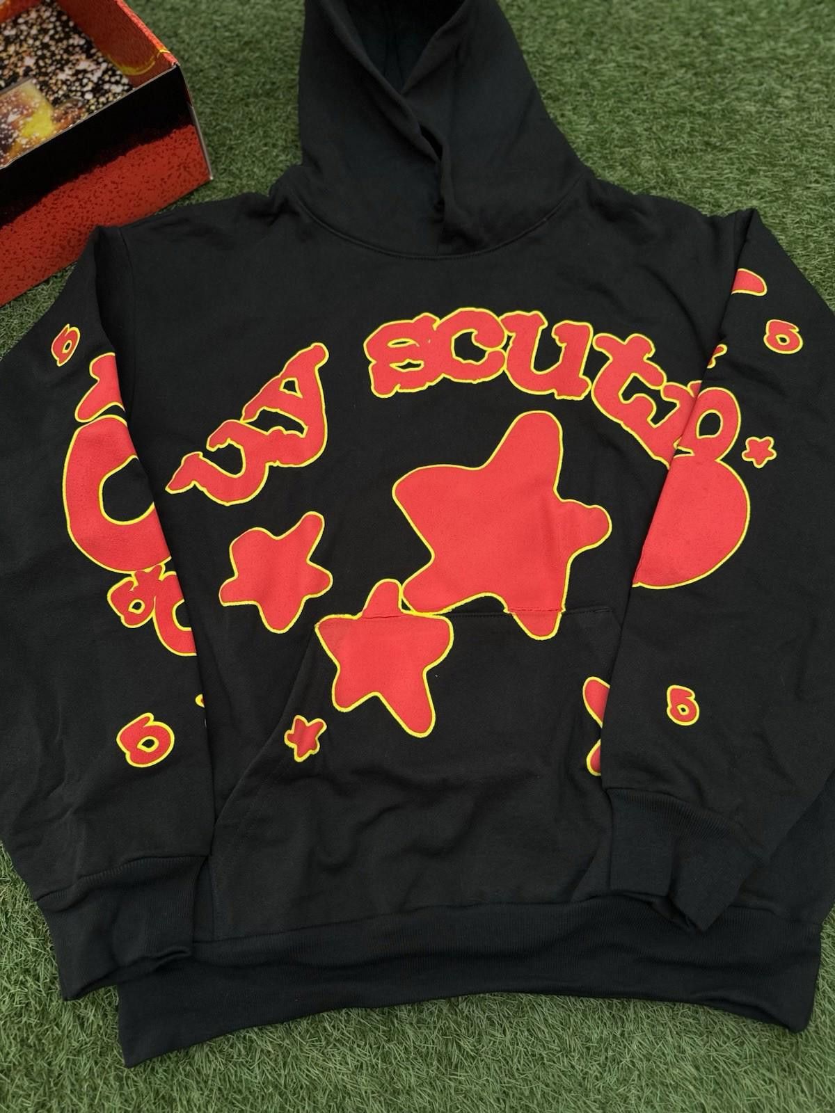 Sp5der Sp5der Worldwide Black Red Hoodie Size (Medium) NEW Box + CD Size US M / EU 48-50 / 2 - 4 Thumbnail