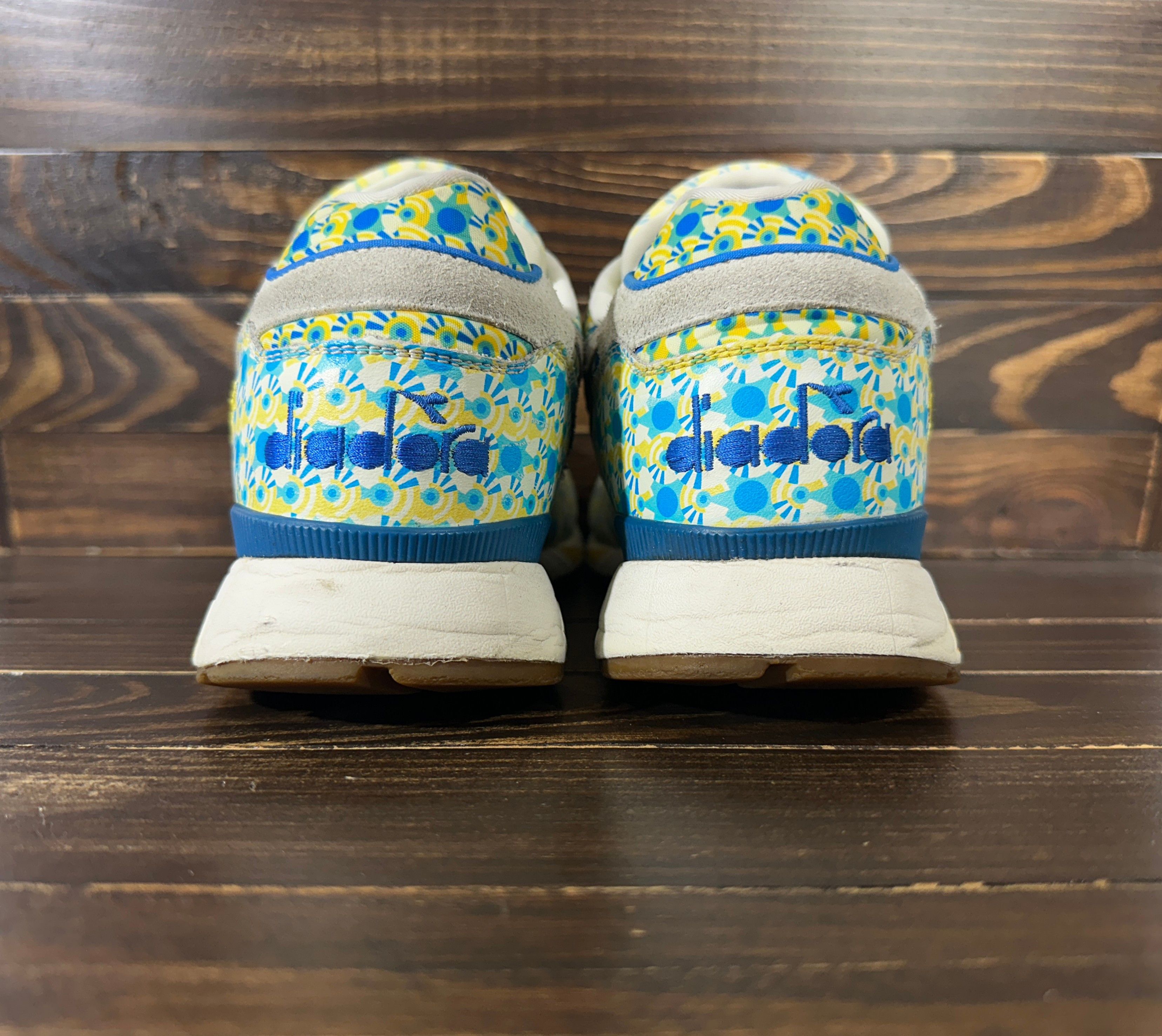 Diadora Diadora V7000 'Futurism - Blue Bell' Men's Sneakers VeryRare Size US 10 / IT 40 - 18 Thumbnail