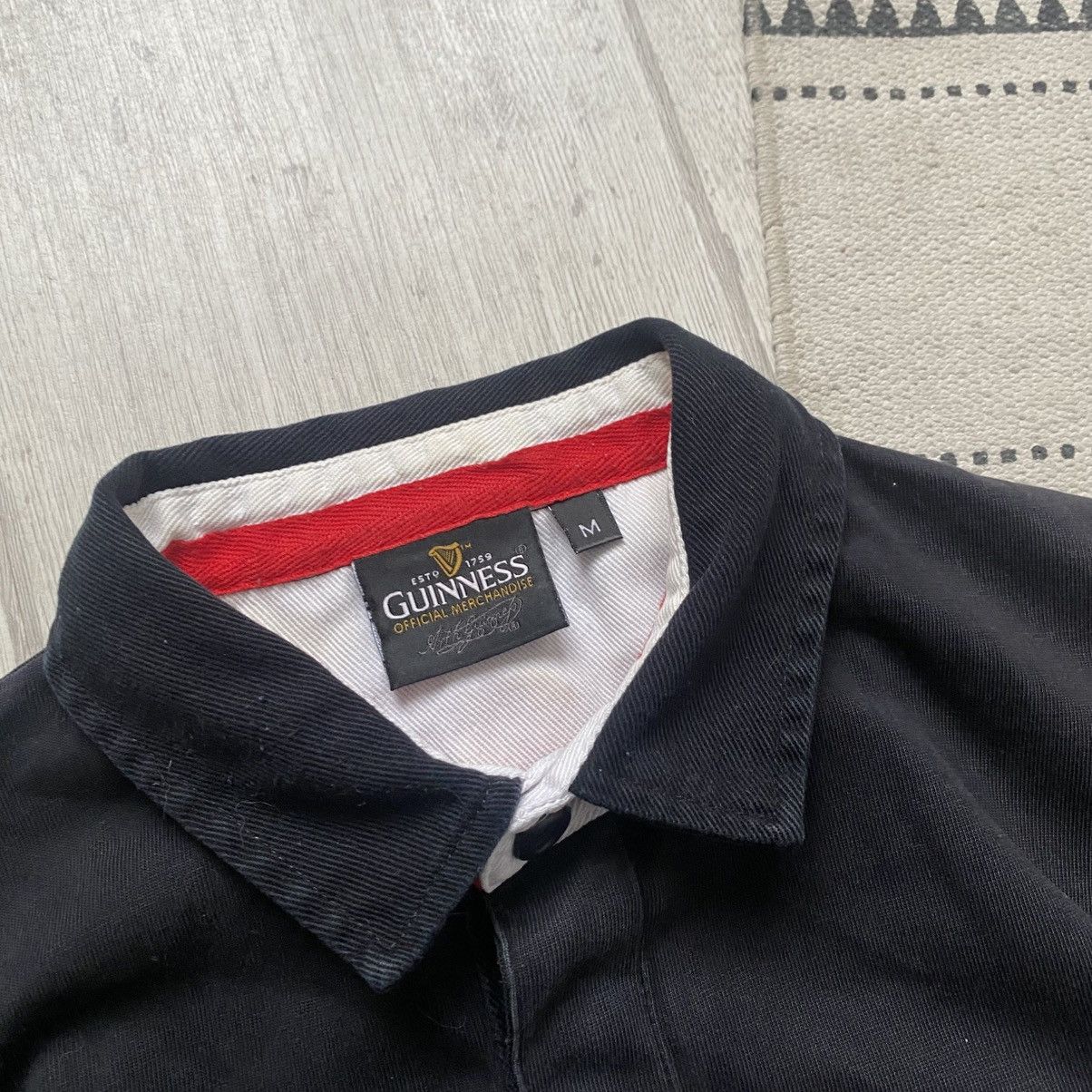 Cotton Traders 🍻 Vintage Faded Guinness England Rugby Polo tee jersey Size US M / EU 48-50 / 2 - 5 Thumbnail