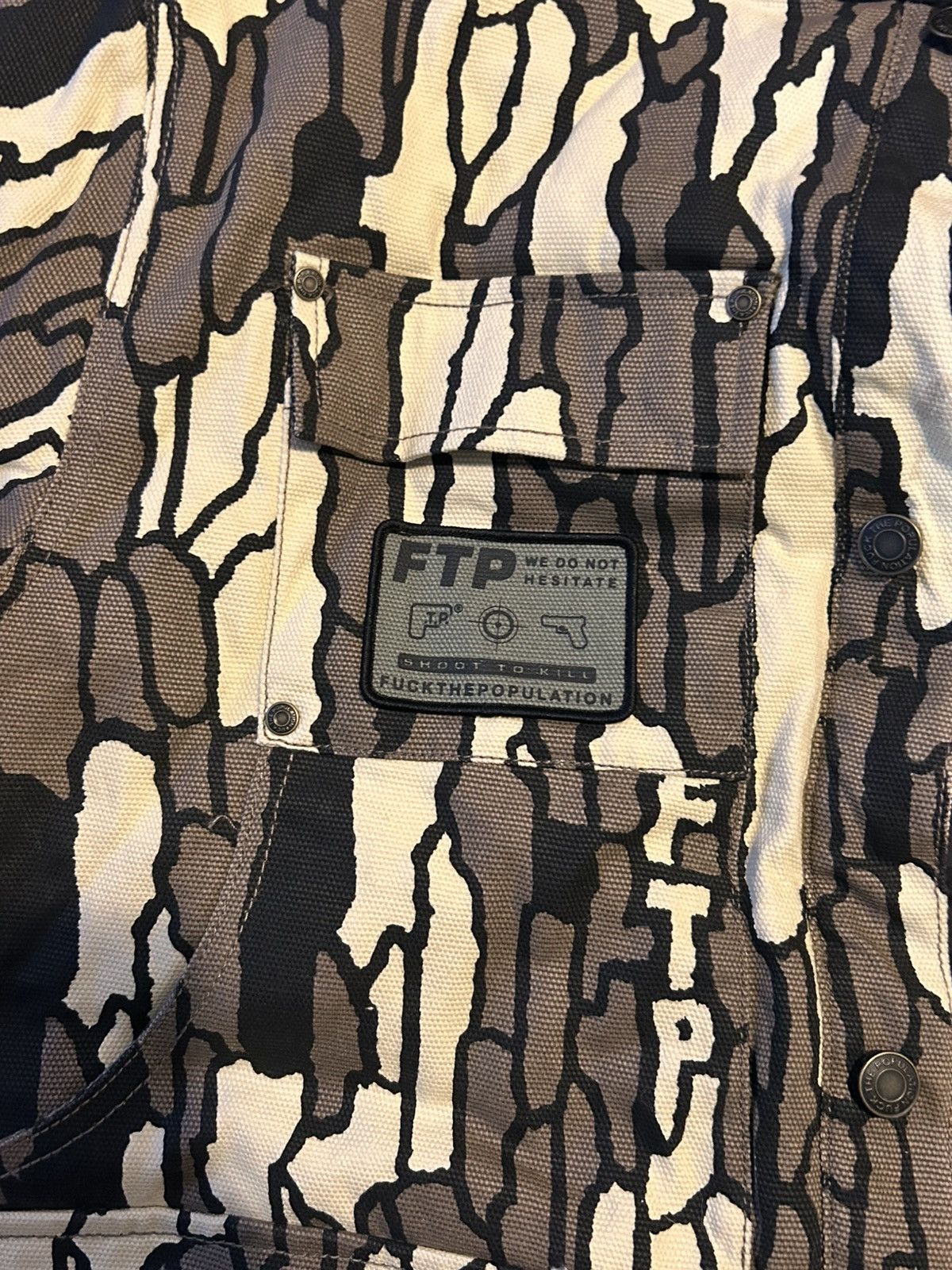 Fuck The Population FTP Shoot To Kill Hunting Jacket Size US L / EU 52-54 / 3 - 2 Thumbnail
