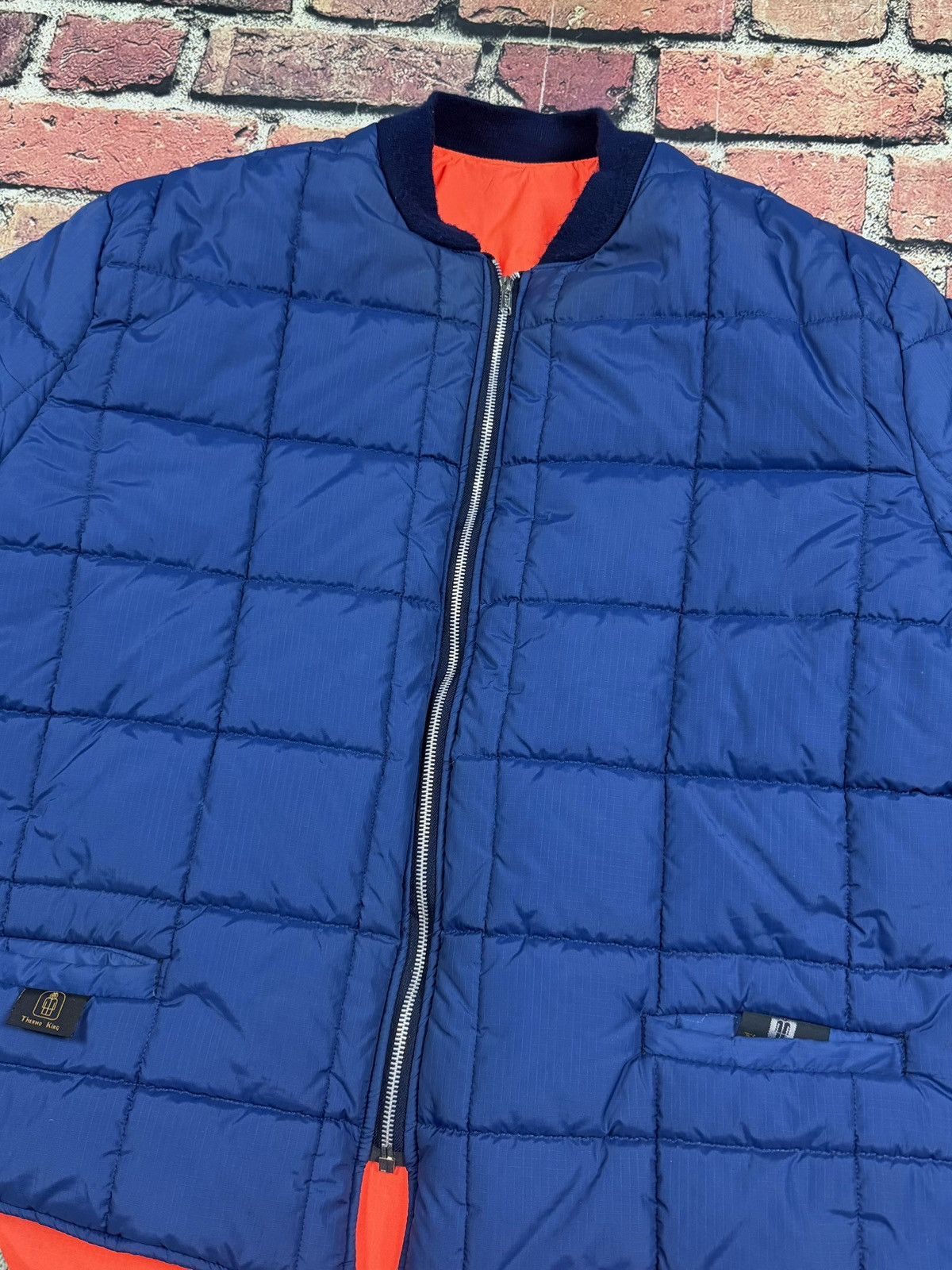 Other Vintage Thermo King Quilted Reversible Bomber Freezer Jacket Size US XXL / EU 58 / 5 - 7 Thumbnail