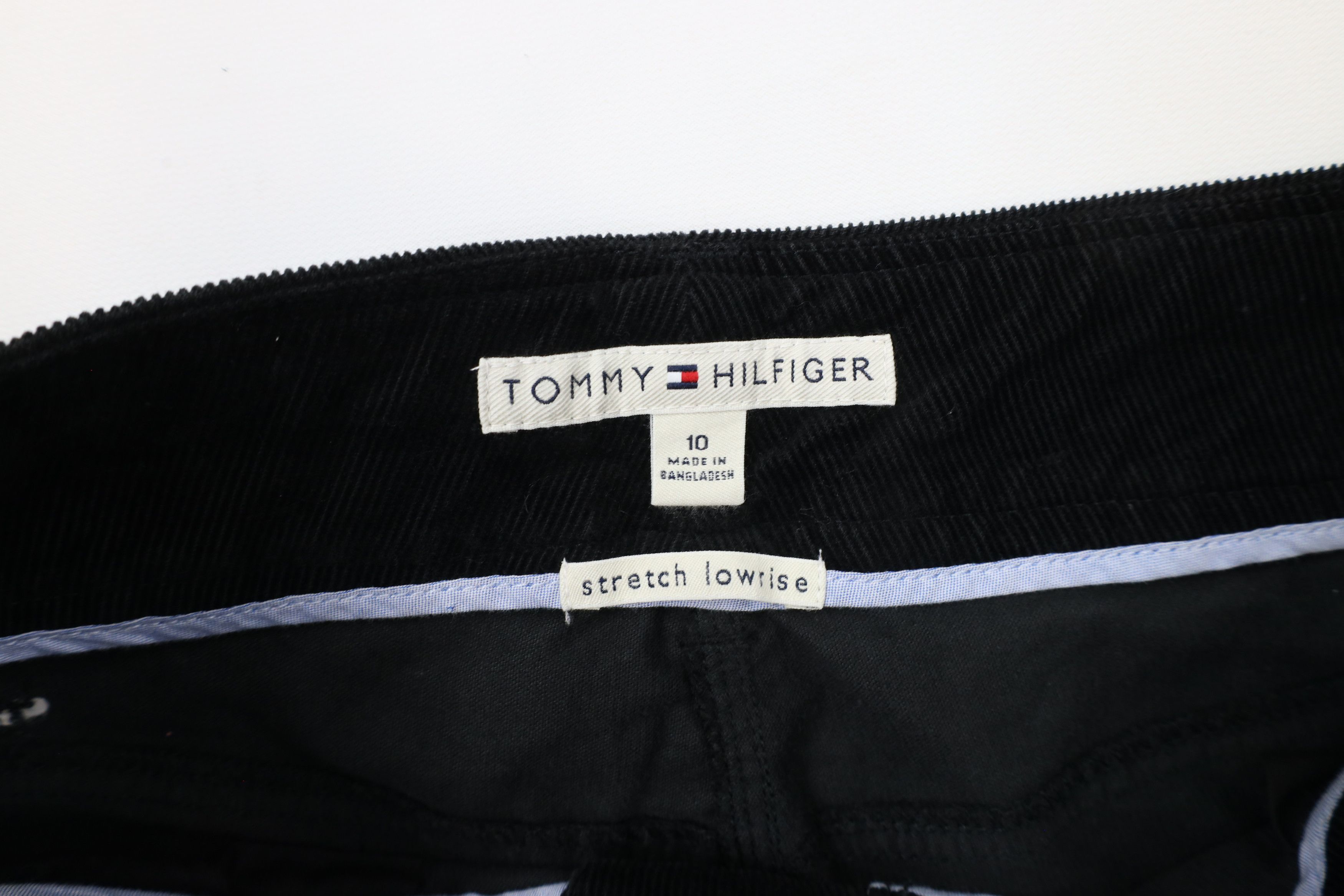 Tommy Hilfiger × Vintage Vintage 90s Y2K Tommy Hilfiger Wide Leg Corduroy Pants Size 32" / US 10 / IT 46 - 9 Thumbnail