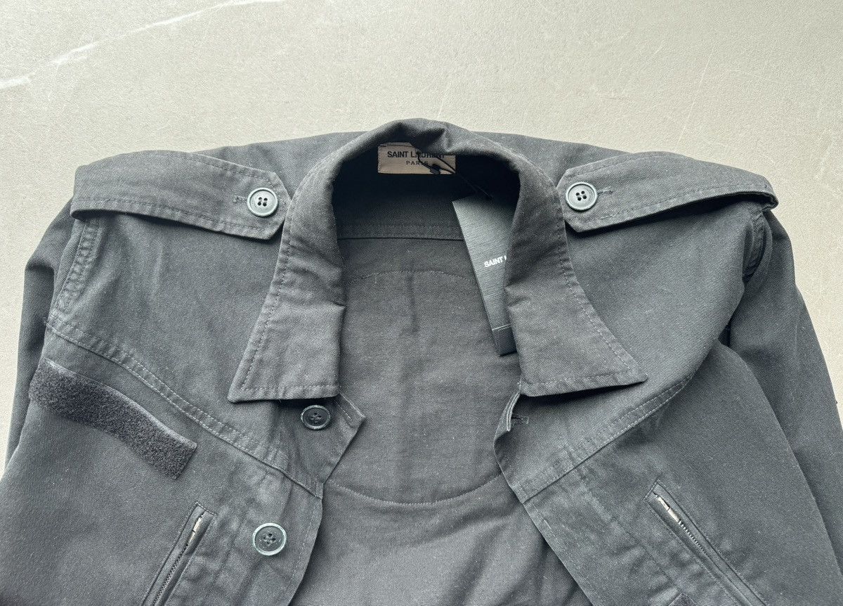 Saint Laurent Paris Saint Laurent Paris Vintage style Military Men M65 Jacket 42 Size US XS / EU 42 / 0 - 13 Thumbnail