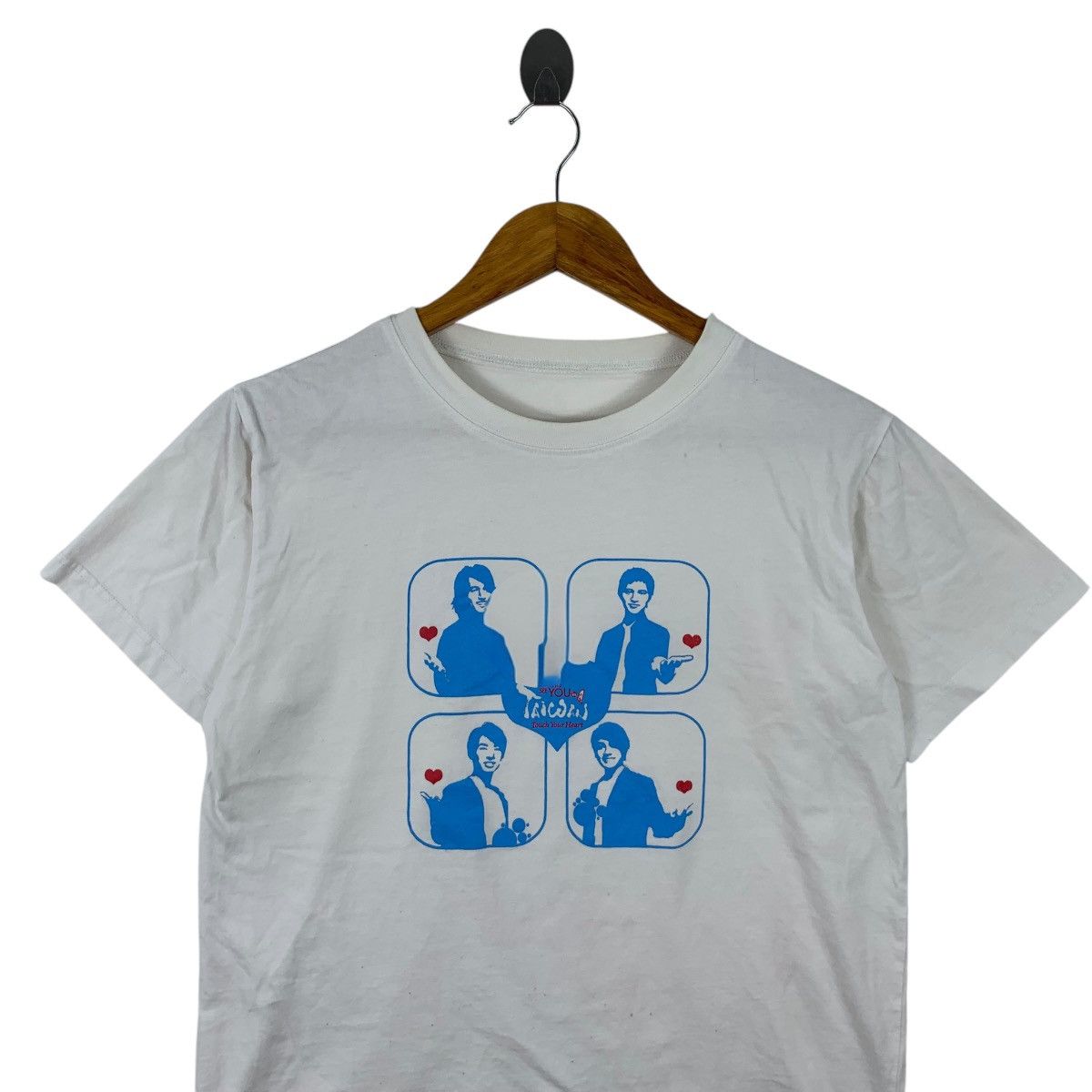 Vintage F4 TAIWAN IDOL Group Boy Band Touch Your Heart Tee Shirt Size S / US 4 / IT 40 - 2 Thumbnail