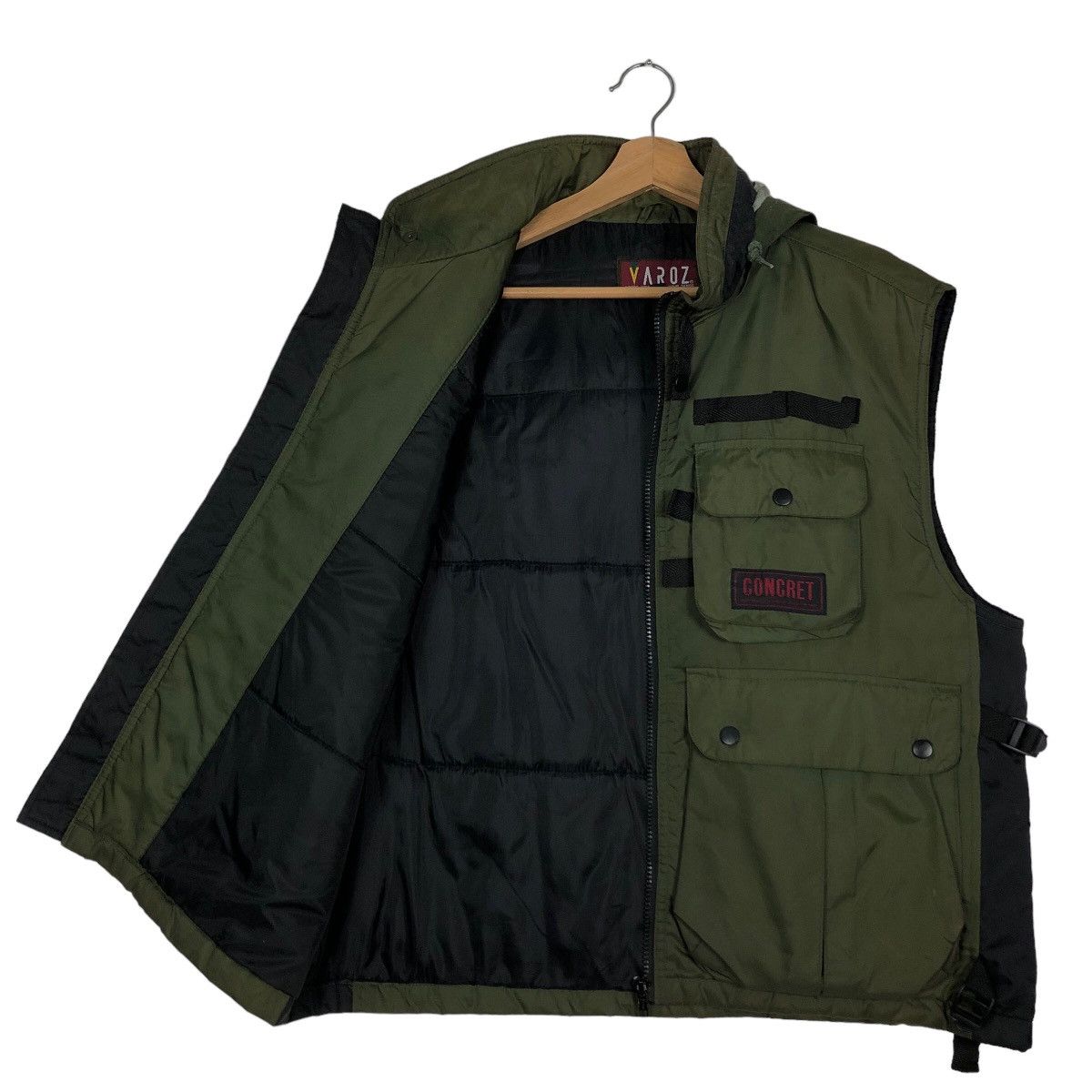 Japanese Brand 🔥90’s Varoz Japan Utility Cargo Pocket Vest Multi Functions Size US L / EU 52-54 / 3 - 10 Thumbnail