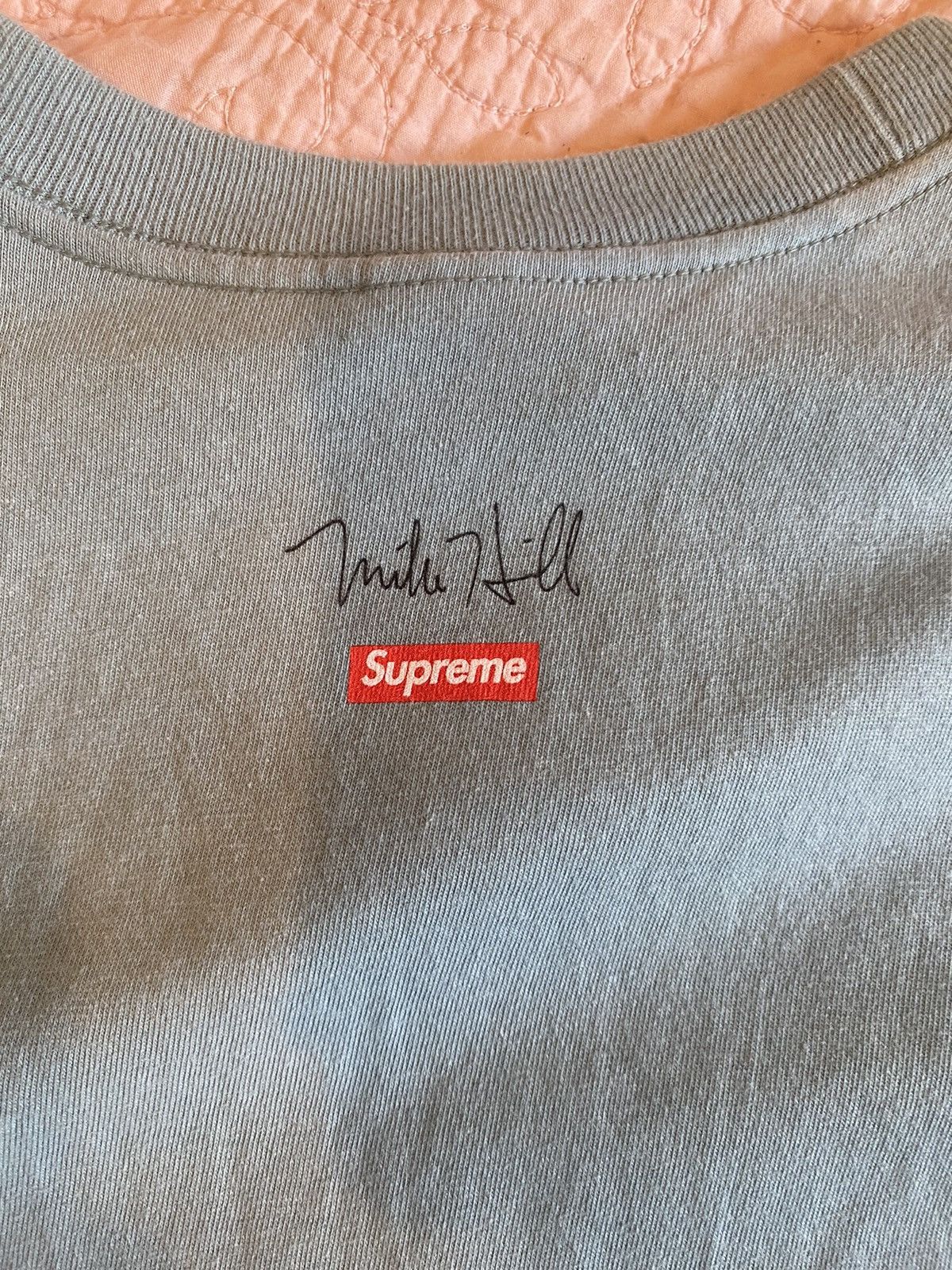Supreme Supreme Mike Hill Runner Slate Blue T-shirt Size US L / EU 52-54 / 3 - 4 Thumbnail