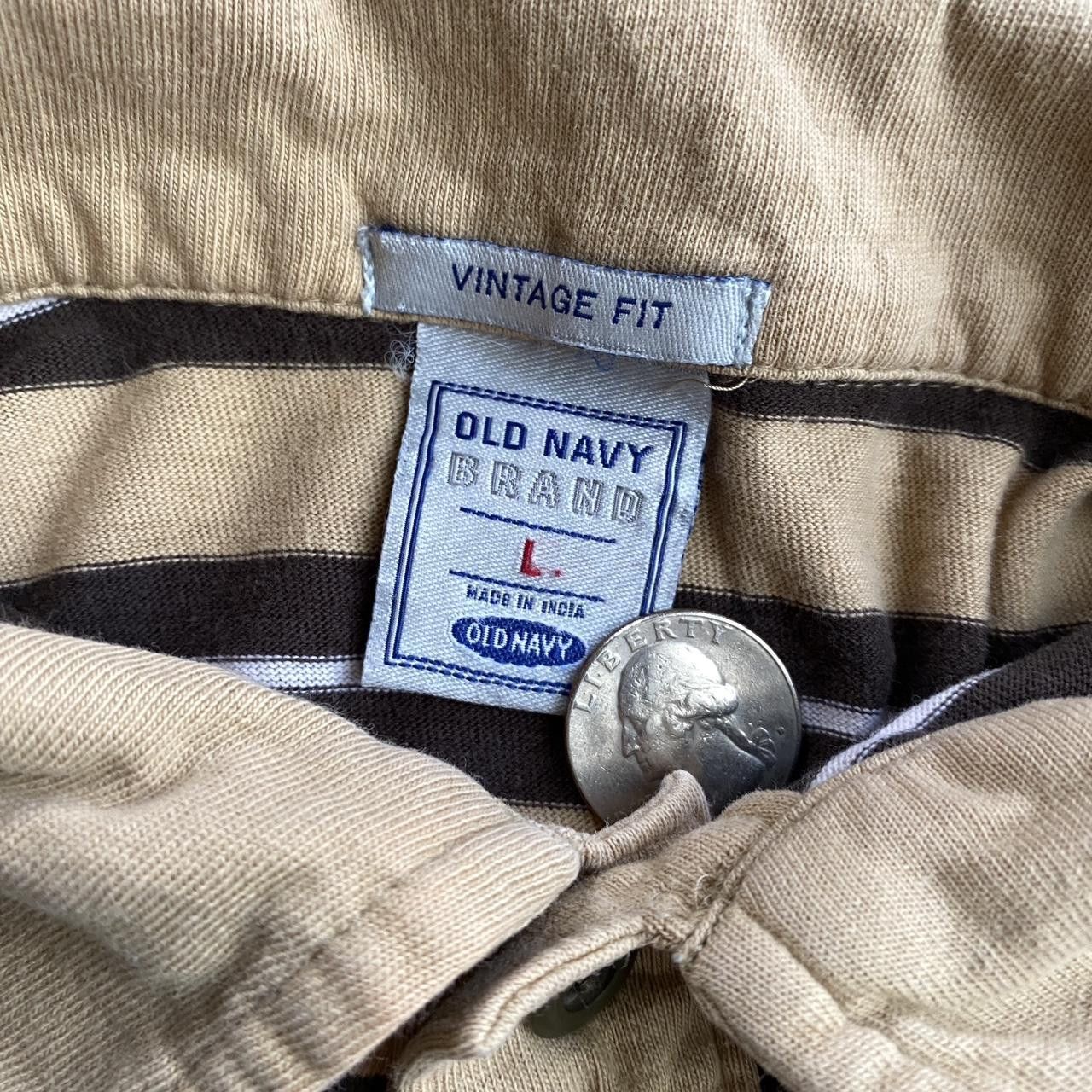 Old Navy Old Navy Vintage fit polo tee Size US L / EU 52-54 / 3 - 3 Thumbnail