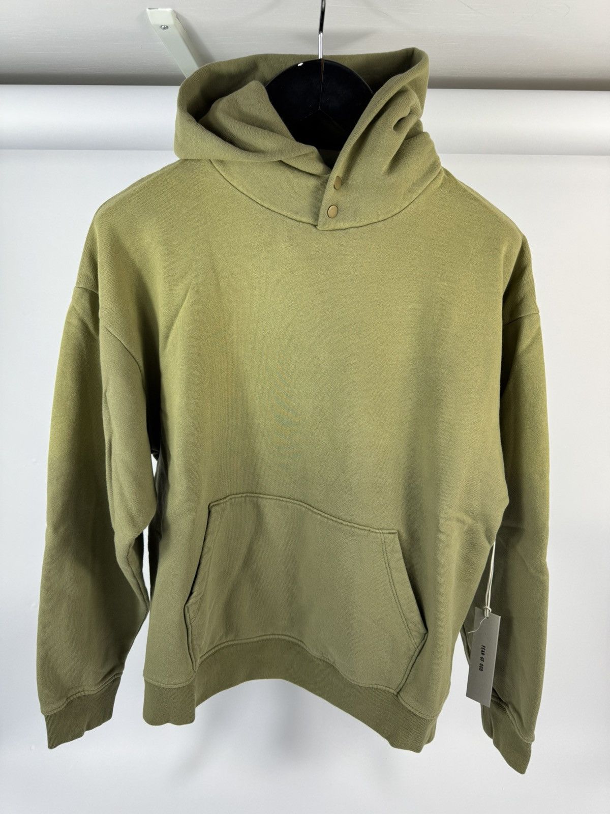 Fear of God SEVENTH COLLECTION FG7C KHAKI SUN-FADE OVERSIZED HOODIE Size US S / EU 44-46 / 1 - 1 Thumbnail