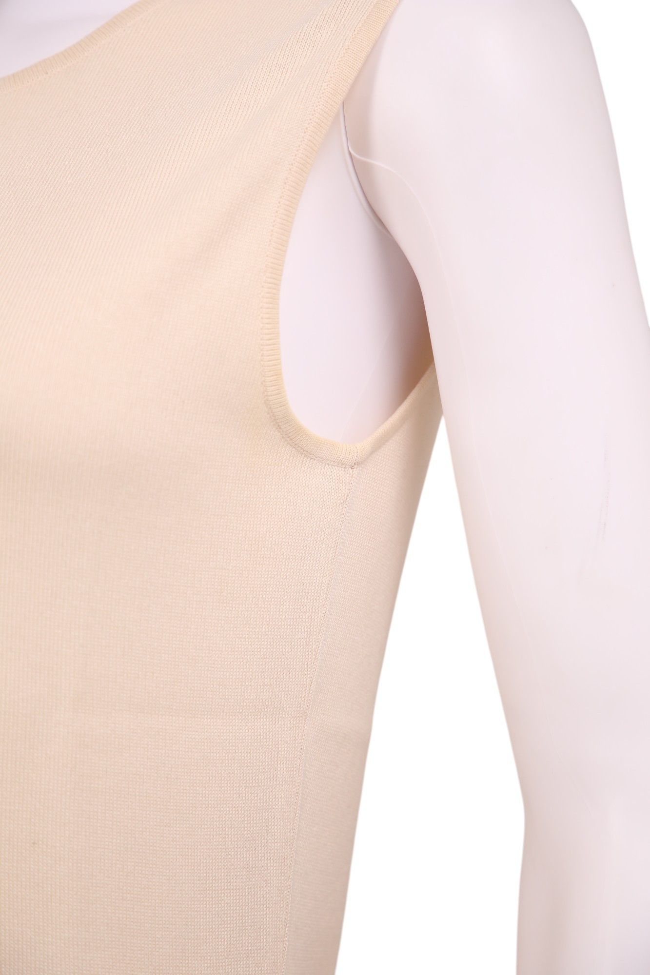 Chanel × Karl Lagerfeld S/S 2003 Cream Knit Twinset Size M / US 6-8 / IT 42-44 - 10 Thumbnail