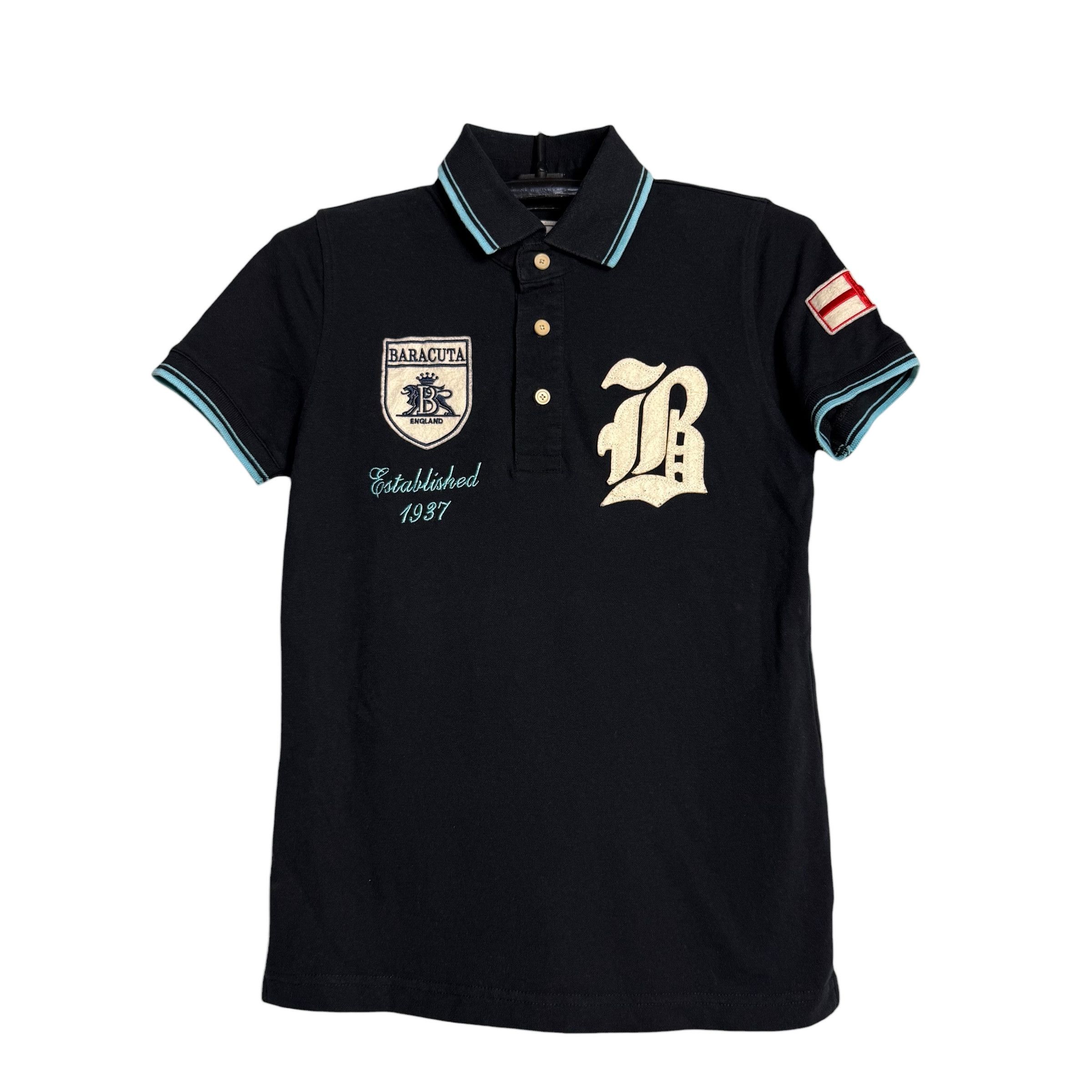 Baracuta 🔥RARE🔥Vintage Baracuta England Polo Shirt Size US S / EU 44-46 / 1 - 1 Thumbnail