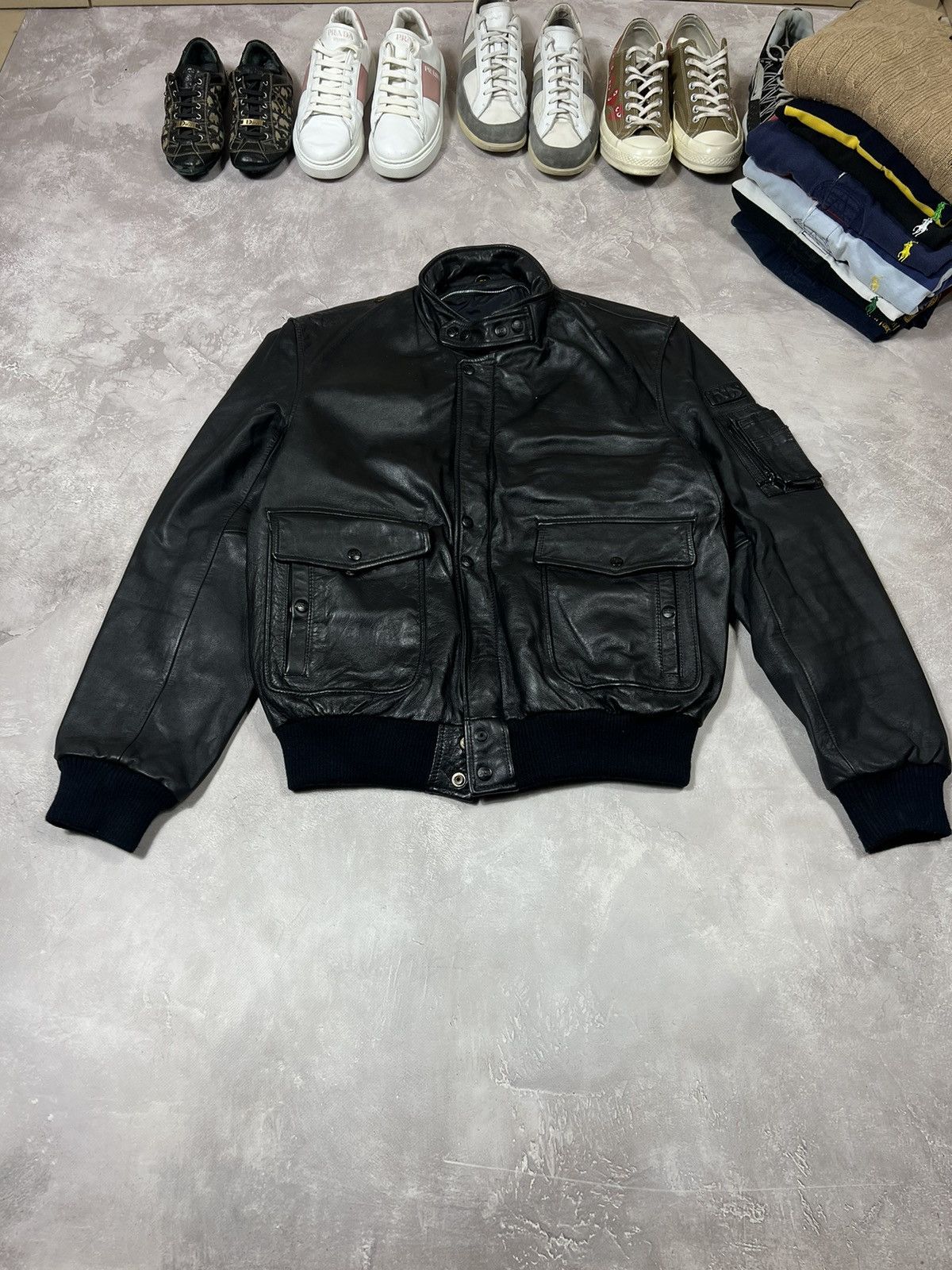 Other Vintage Y2k Leather Jacket Size US XL / EU 56 / 4 - 2 Thumbnail