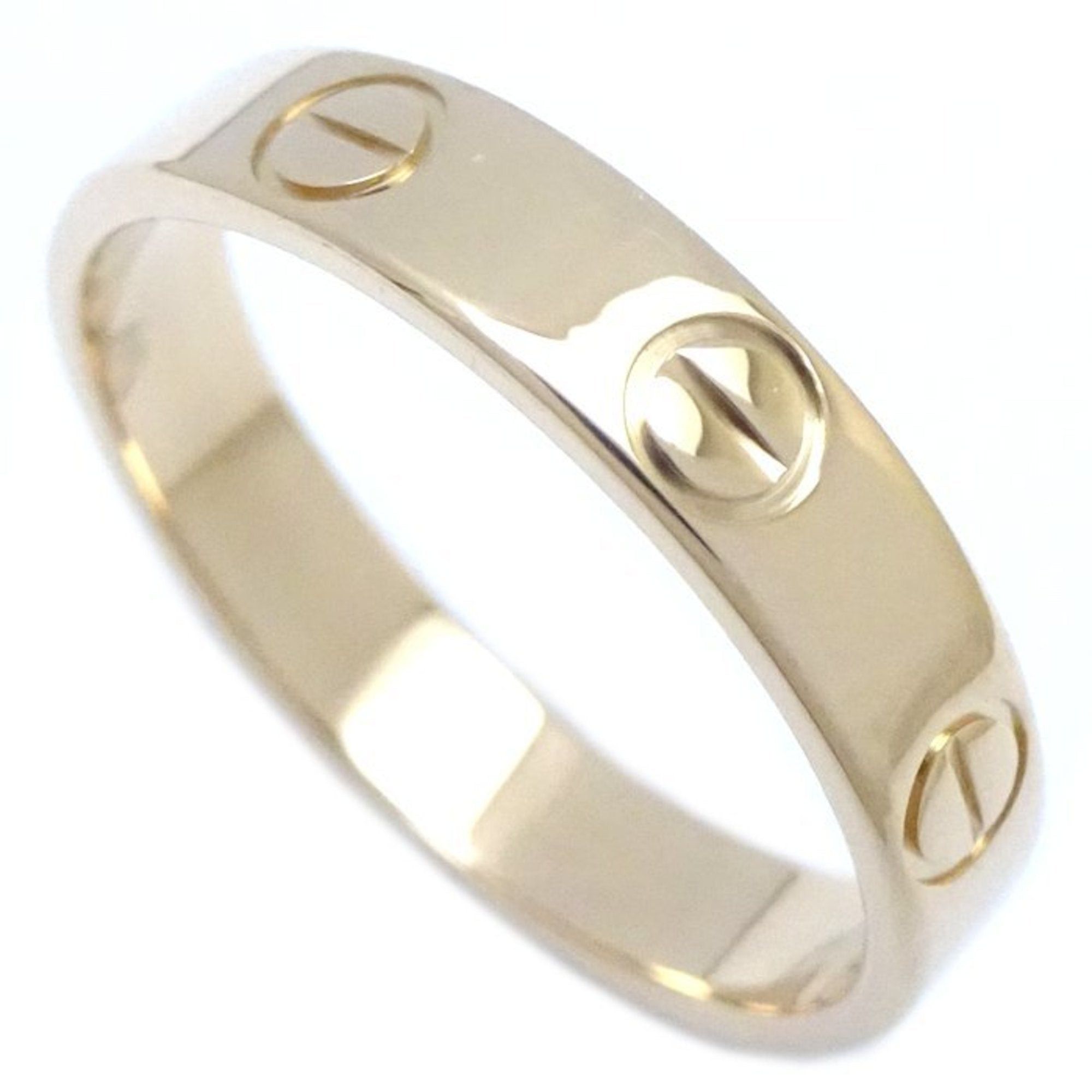 image of Cartier Love Ring 51 Wedding B4085000 K18Yg Yellow Gold 291744, Women's