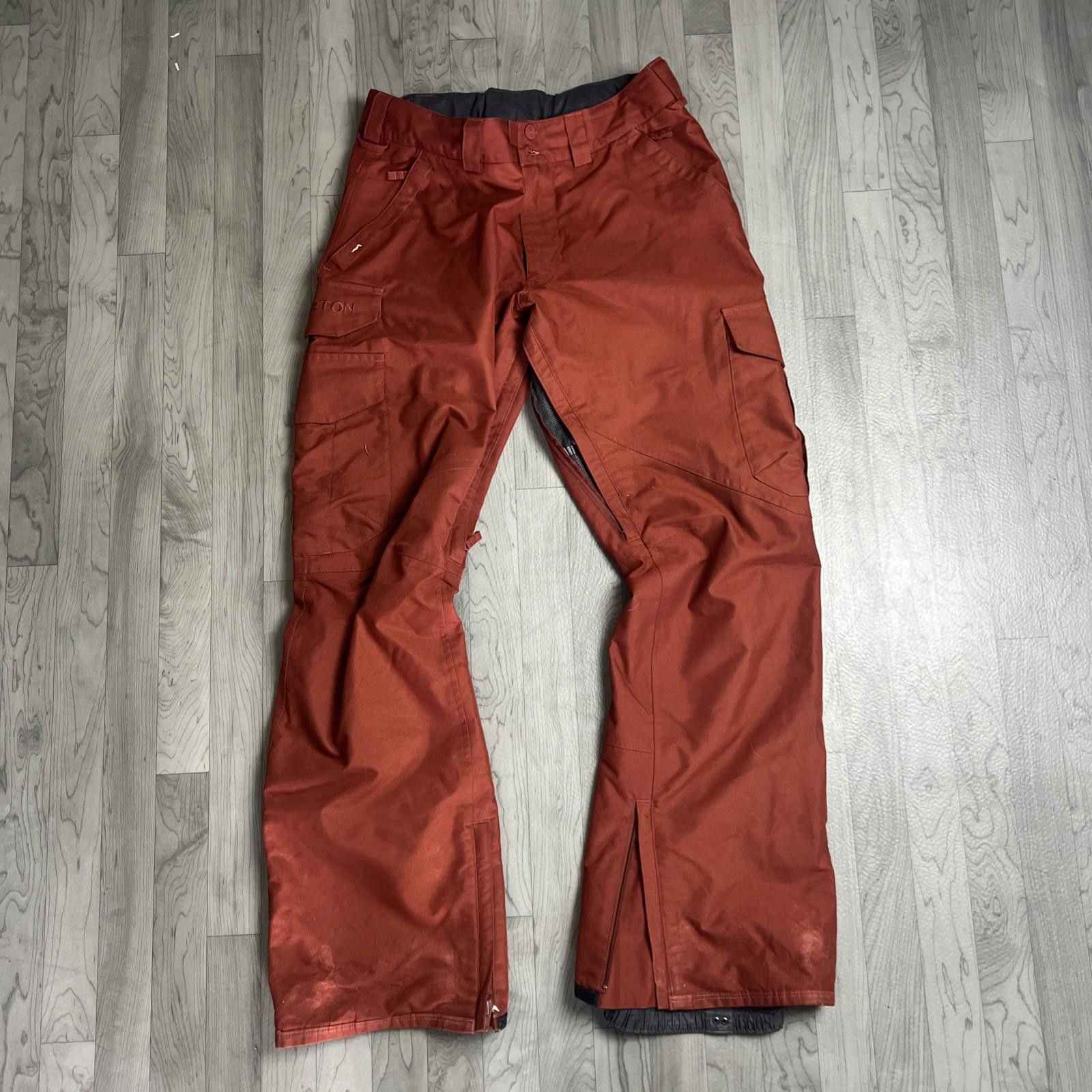 Burton Burton Living Lining Red Snowboard Ski Winter Pants Men’s S Size ONE SIZE - 1 Thumbnail