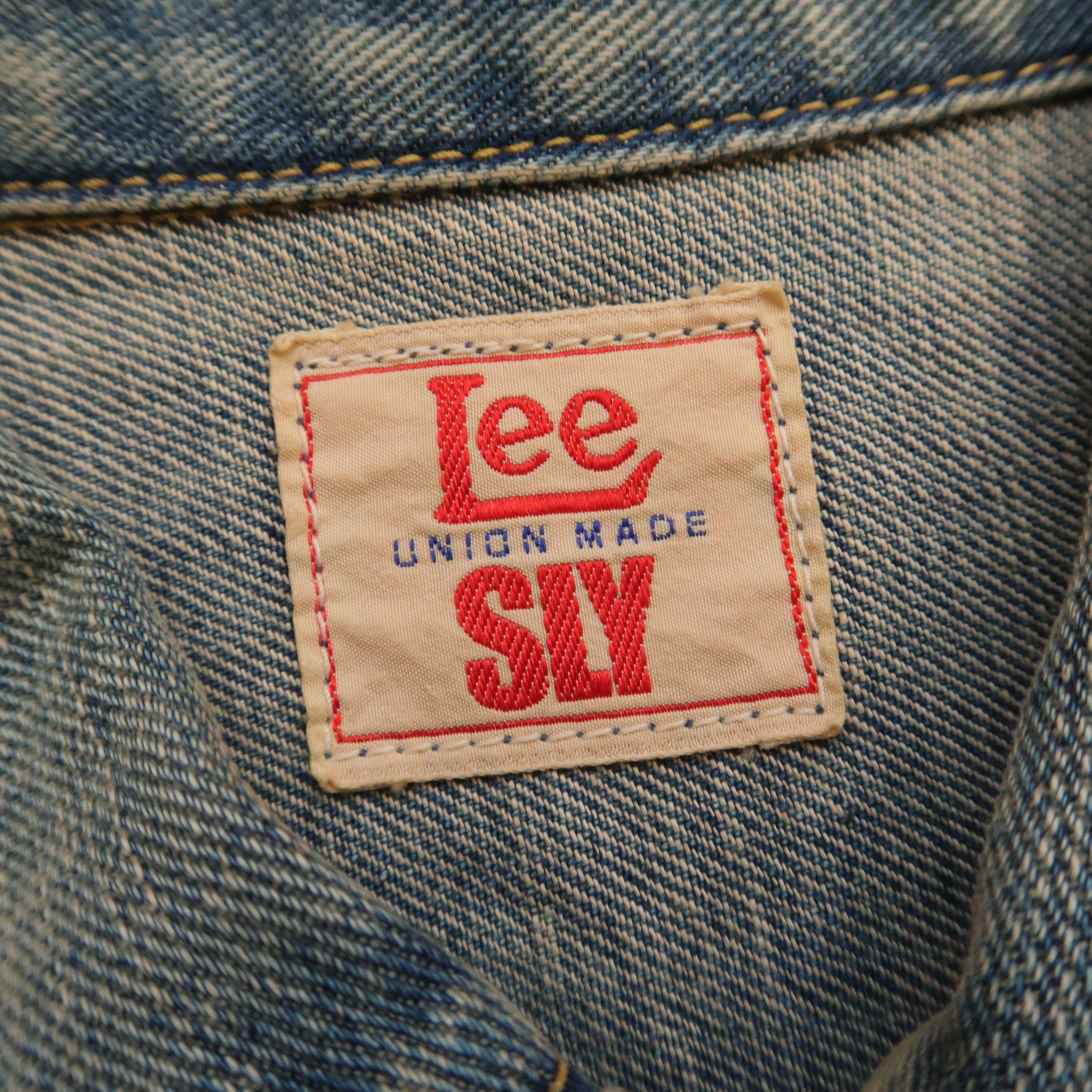 Japanese Brand Lee x Union Made x SLY Japan Distressed Cropped Jacket Size US S / EU 44-46 / 1 - 4 Thumbnail
