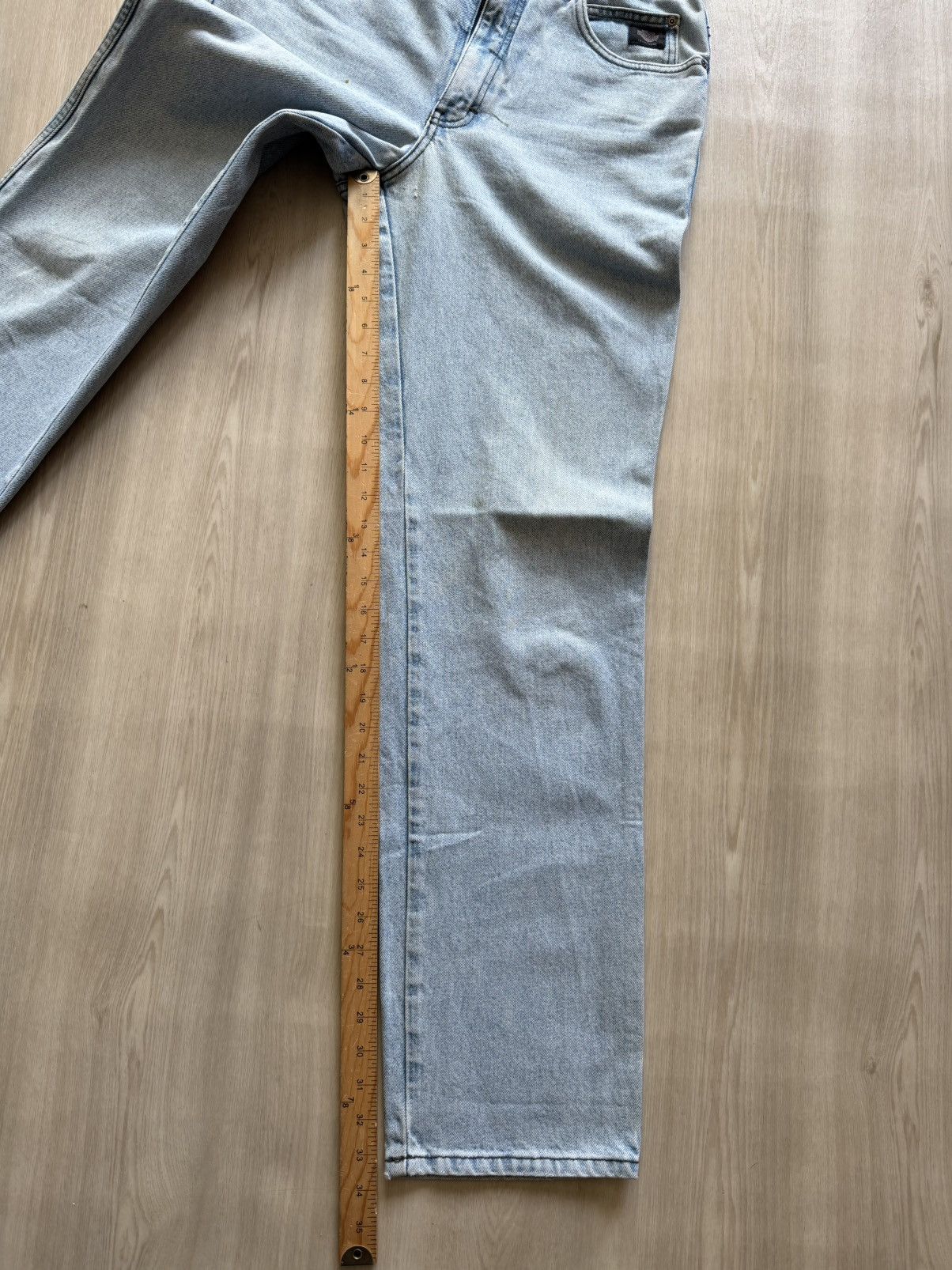 Harley Davidson Vintage Harley Davidson Jeans Made In USA 32x34 *31x33 Size US 31 - 4 Thumbnail