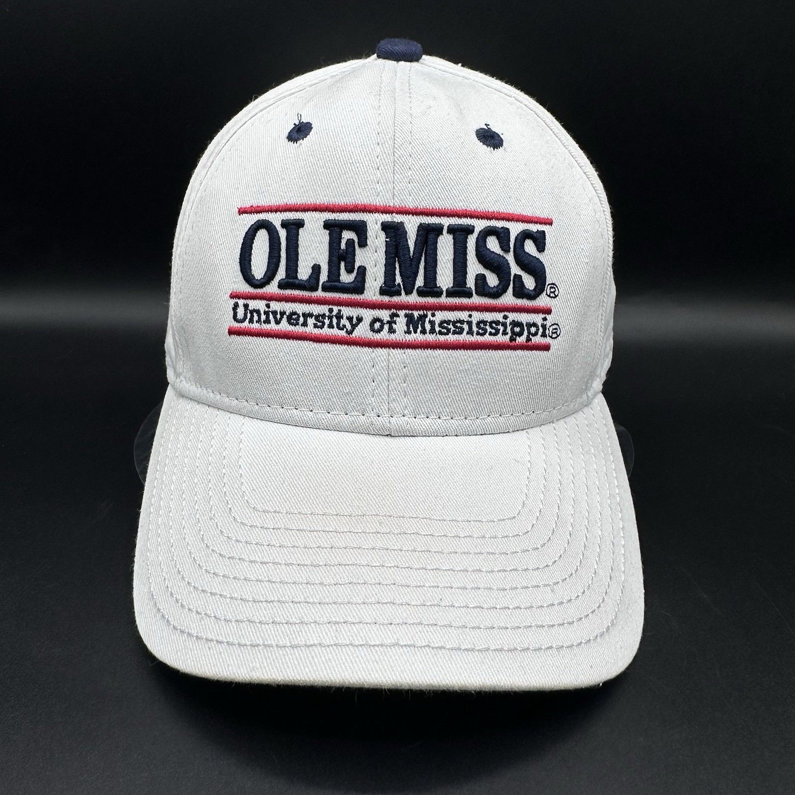 The Game Ole Miss Rebels Hat Cap SnapBack Cotton The Game Spell Out Size ONE SIZE - 2 Thumbnail