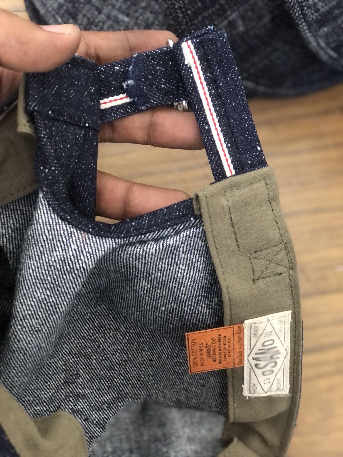 Other oSANŌ™ Mechanic Cap Selvedge Size ONE SIZE - 9 Thumbnail