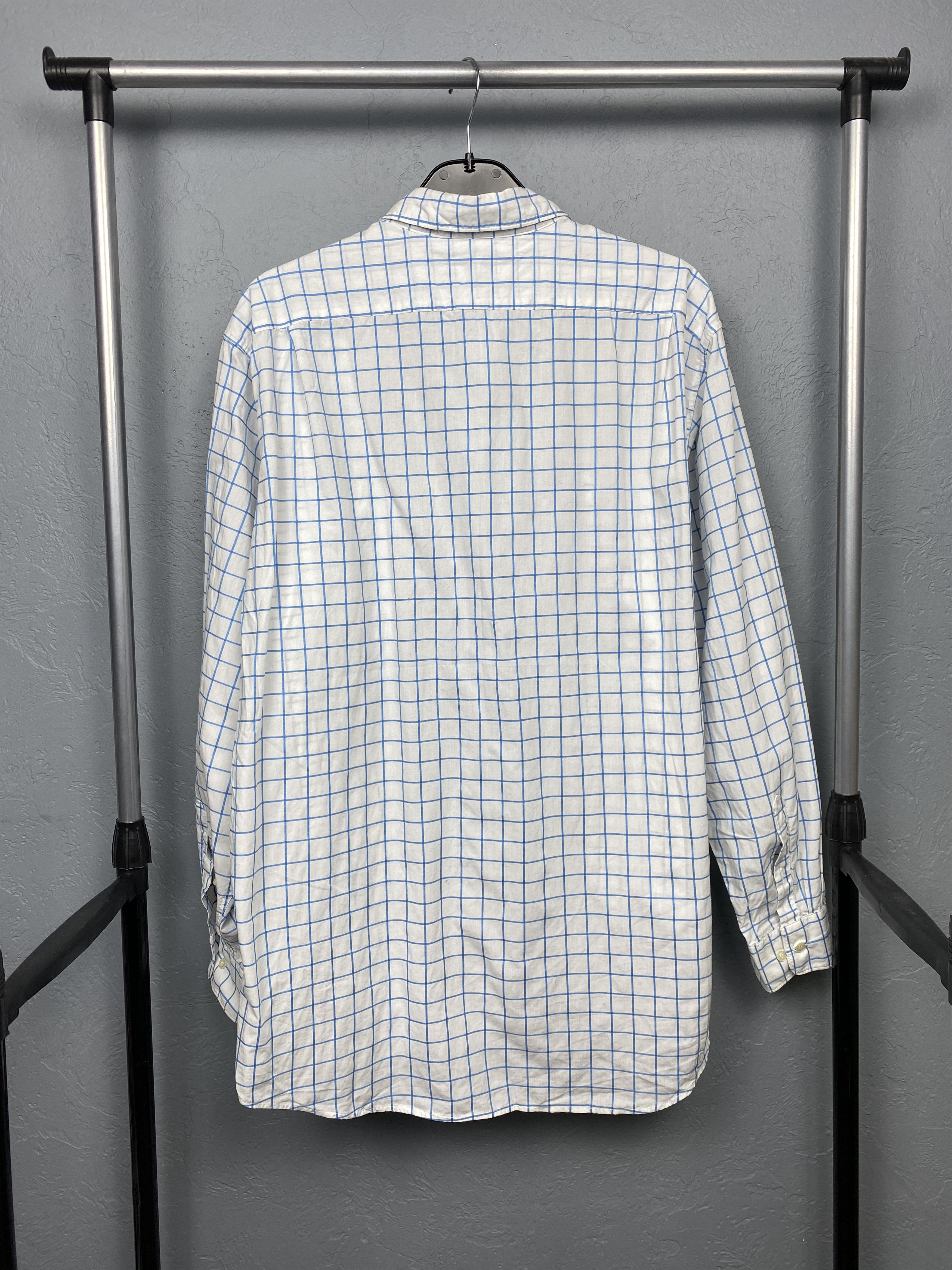 Lacoste Lacoste Vintage Mens Long Sleeve Check Shirt Size US XL / EU 56 / 4 - 6 Thumbnail
