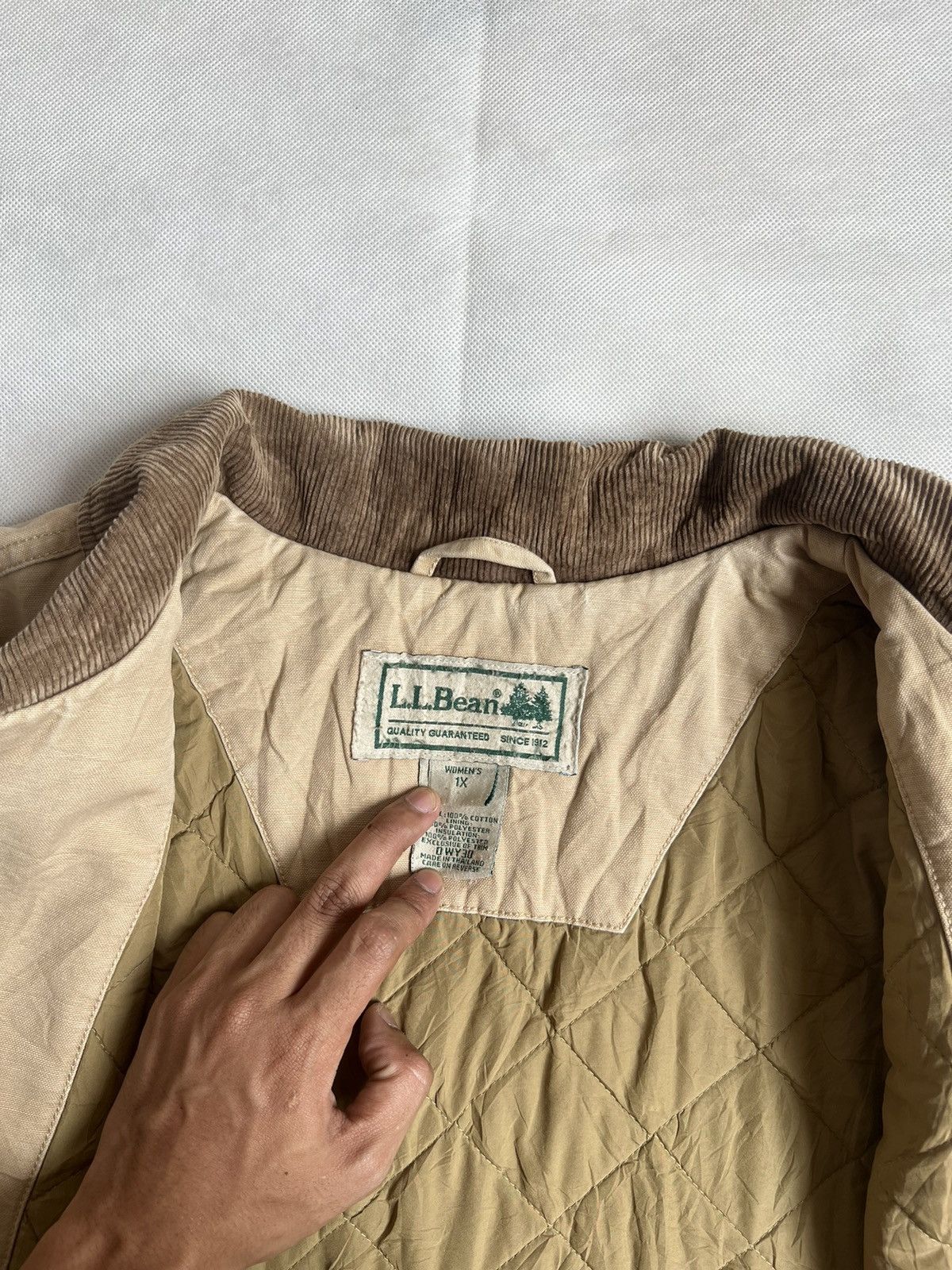 L.L. Bean L.L. Bean Work Barn Corduroy Field Chore Jacket Size XL / US 12-14 / IT 48-50 - 4 Thumbnail