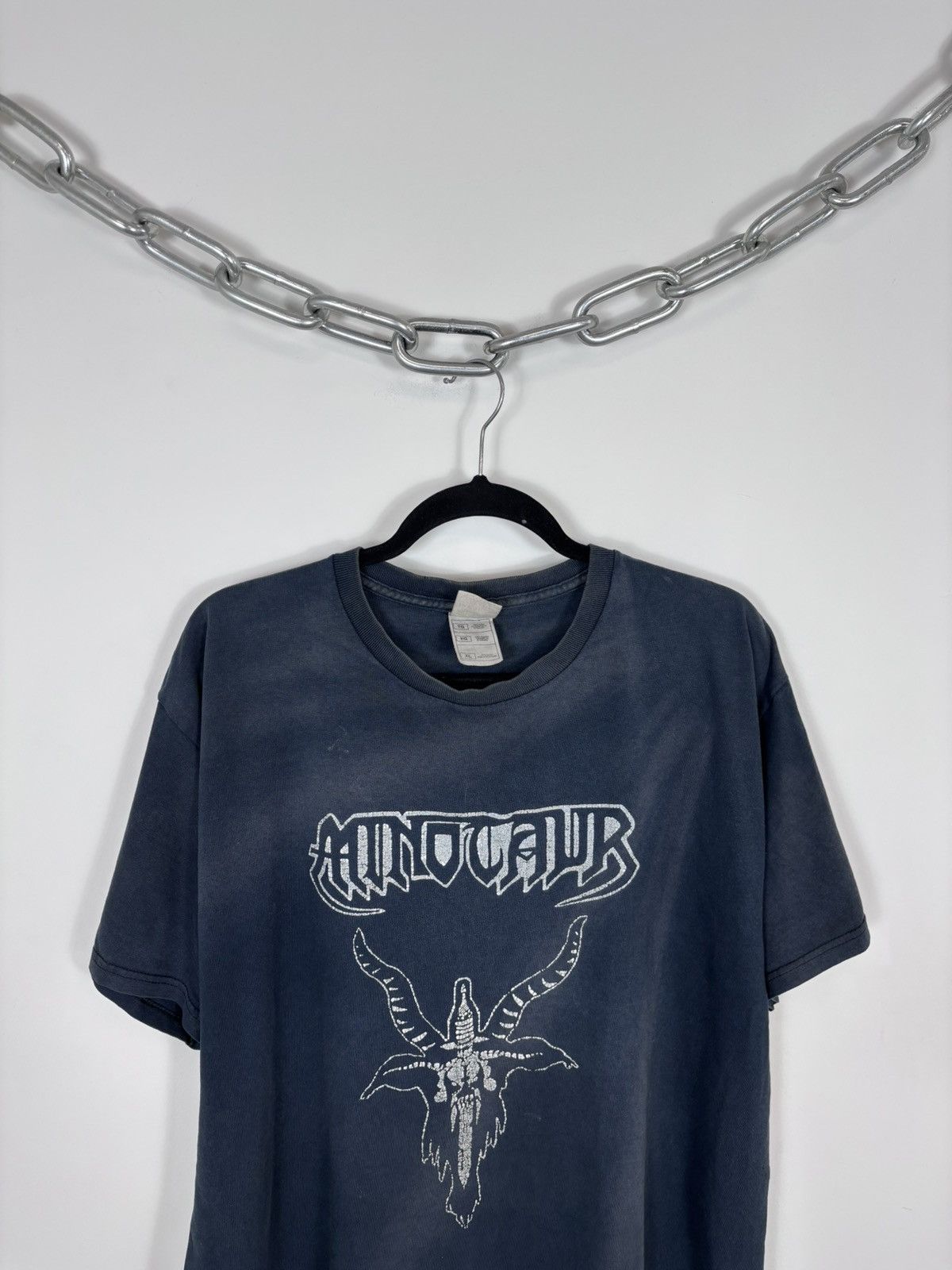 Band Tees Vintage Minotaur God May Show You Mercy Black Band T-Shirt Size US XL / EU 56 / 4 - 3 Thumbnail