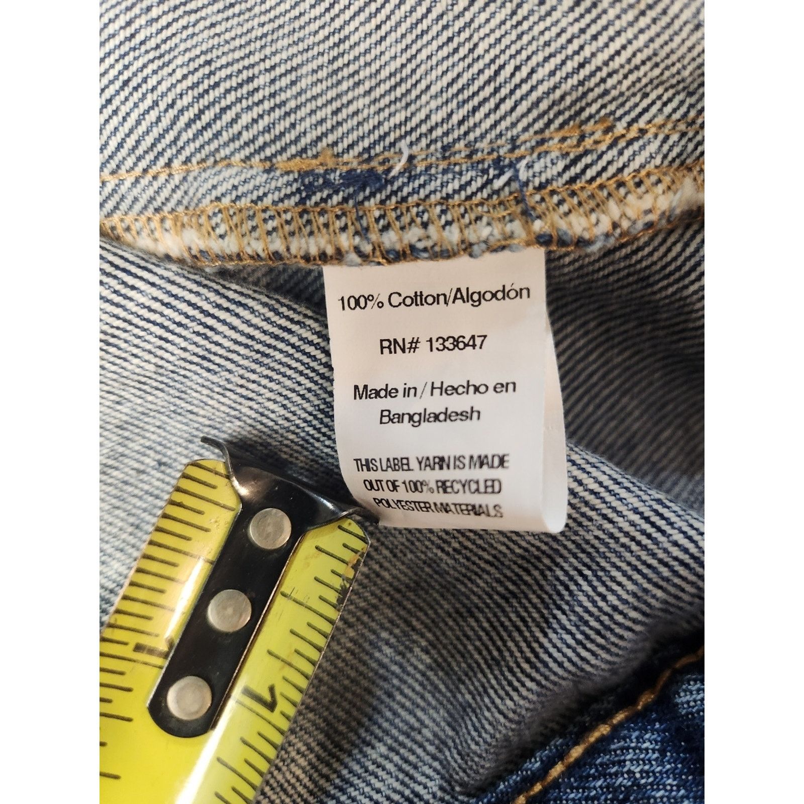 Von Dutch New Von Dutch Denim Jacket Mens Wings Eye Patch Button Up Size US M / EU 48-50 / 2 - 12 Thumbnail