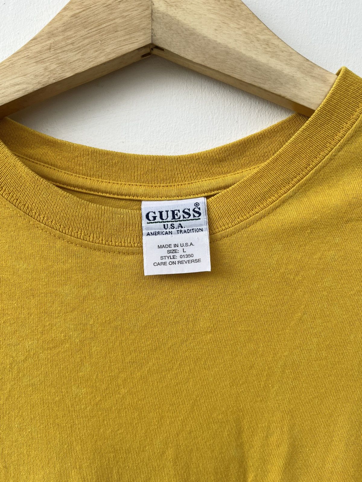 Guess × Vintage VINTAGE GUESS JEANS EMBROIDERED SPELL OUT Size US L / EU 52-54 / 3 - 3 Thumbnail